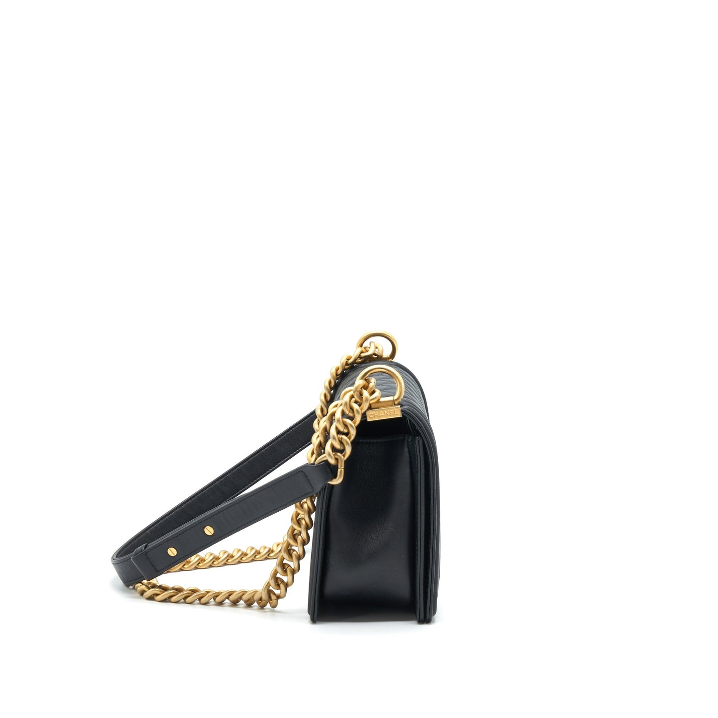 Chanel Medium Boy Black Lambskin