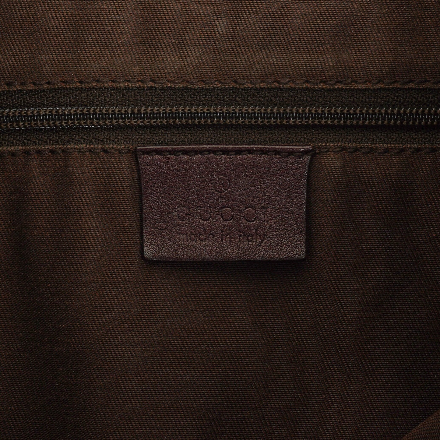Gucci Monogram Canvas Abbey D-Ring Hobo Bag