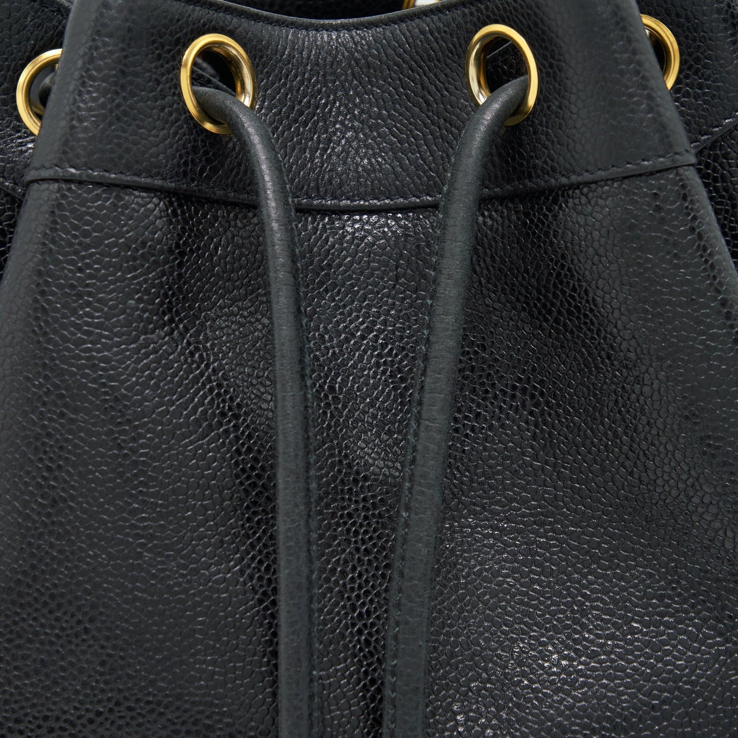 Chanel  Bucket Bag Caviar Black
