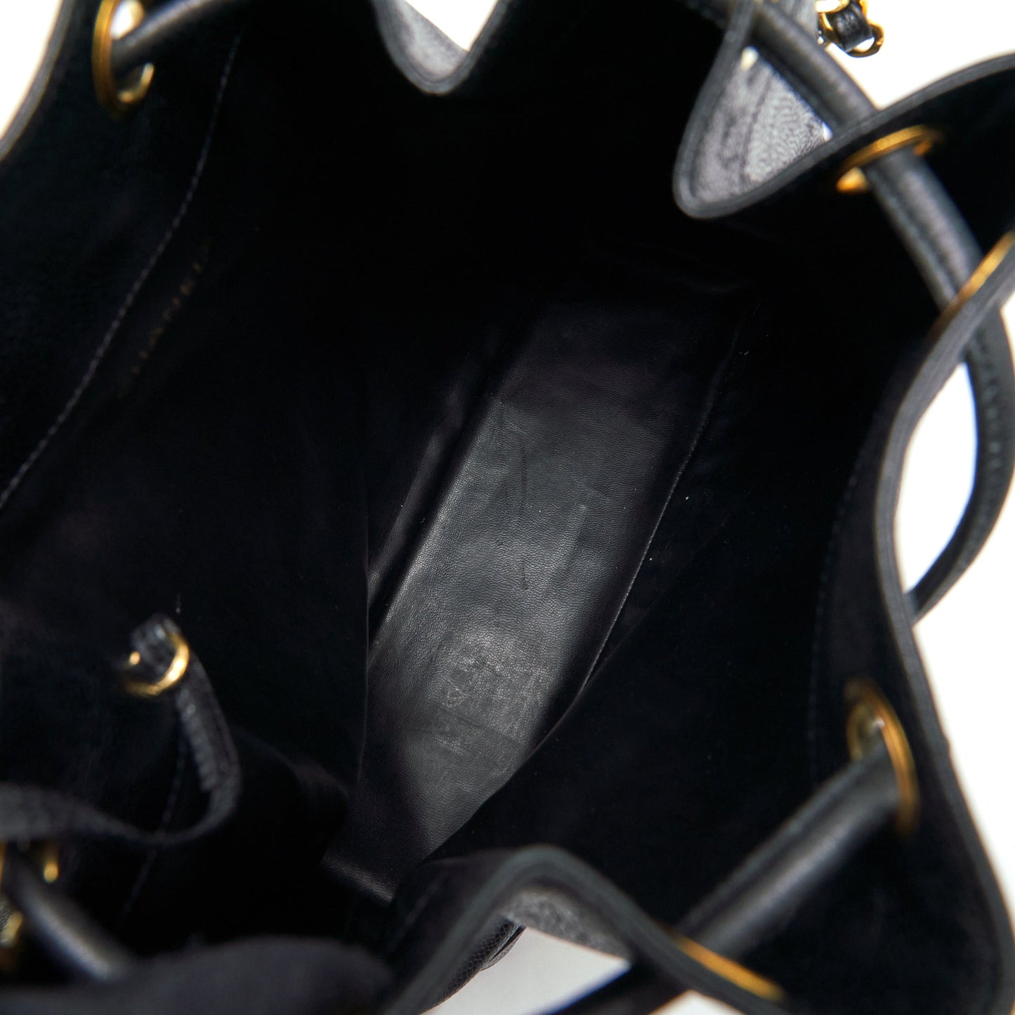 Chanel  Bucket Bag Caviar Black