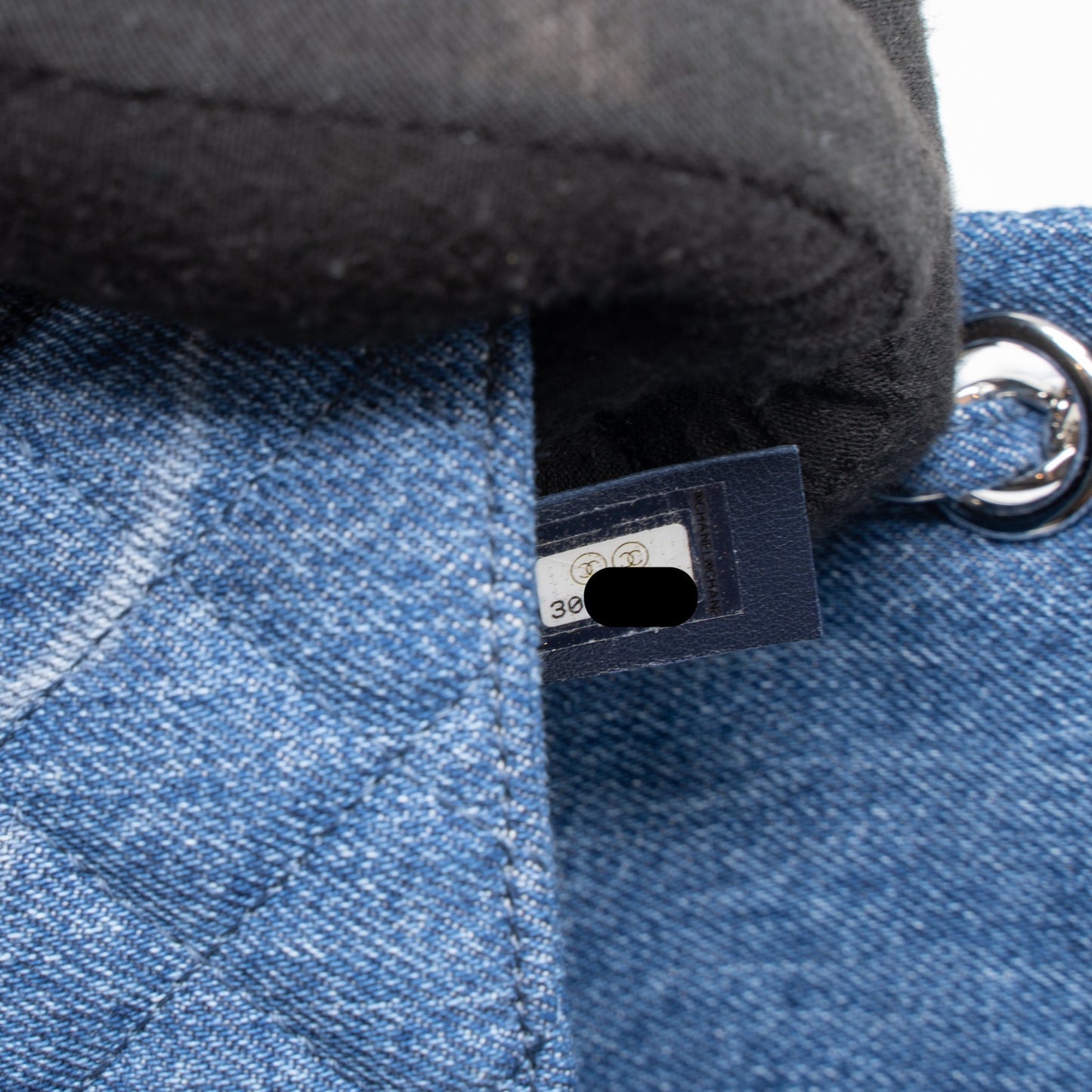 Chanel Mini Square Flap Bag Denim