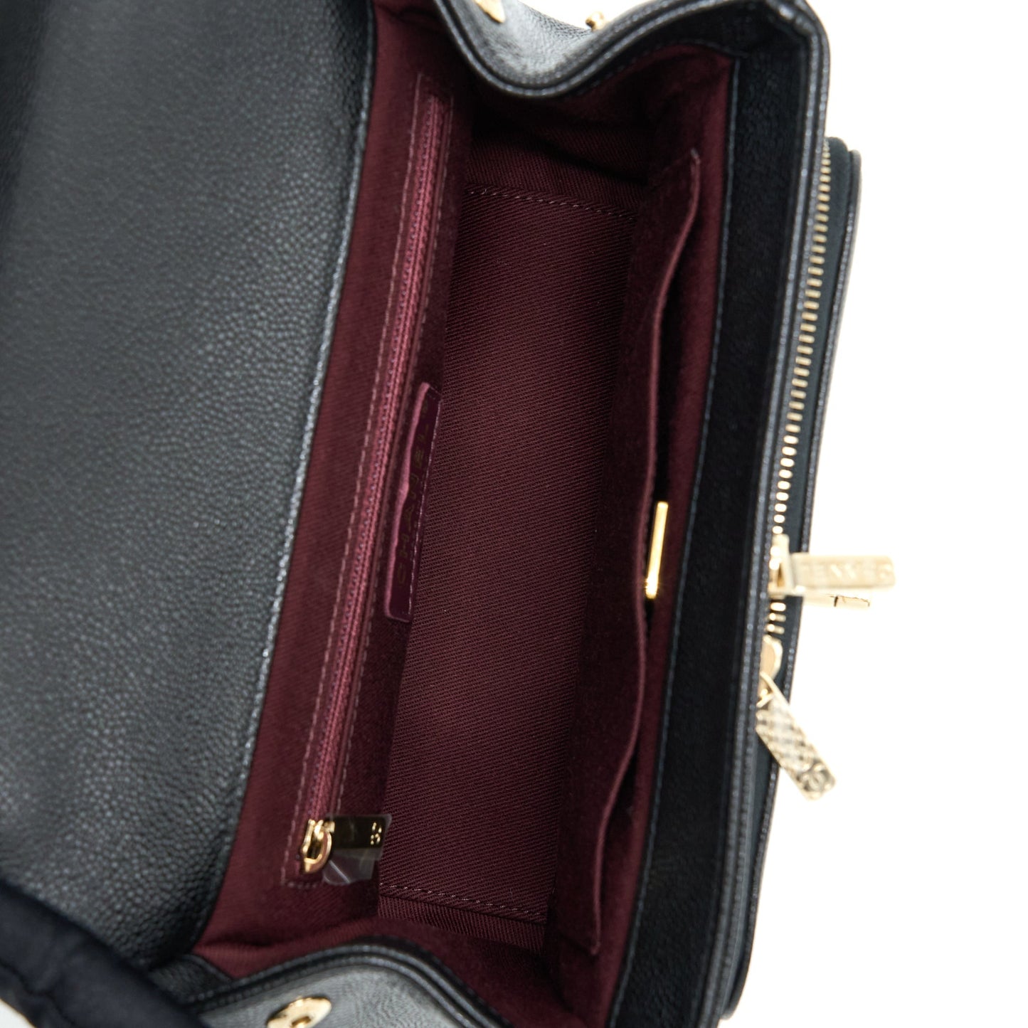 Chanel Medium Business Affinity Caviar Black L(Microchip)