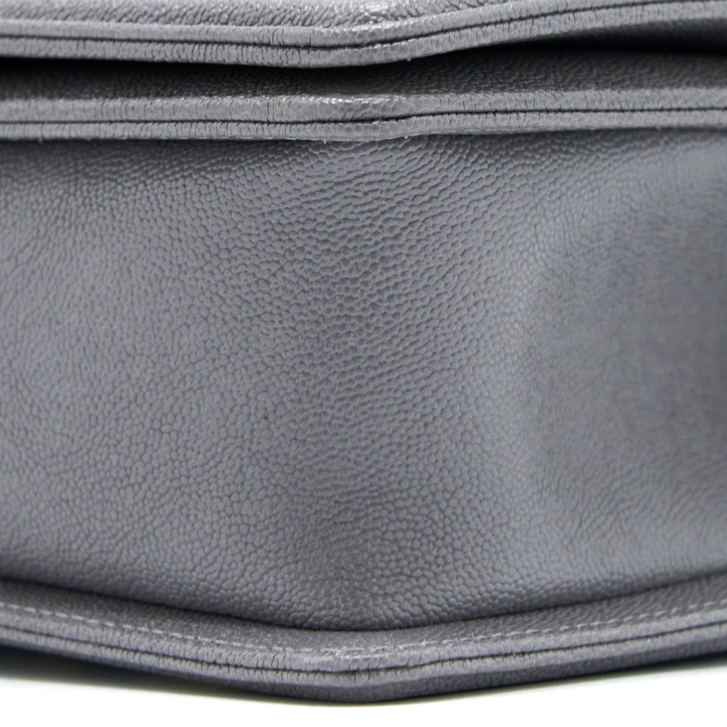 Chanel Small Boy Bag Caviar Grey L