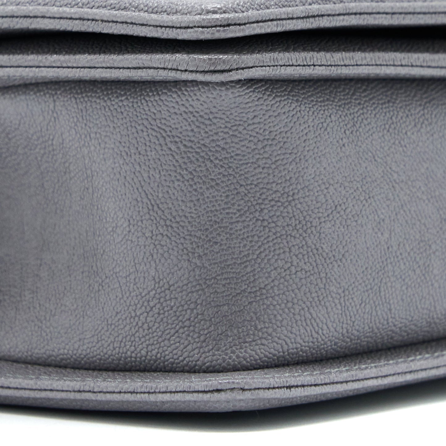 Chanel Small Boy Bag Caviar Grey L
