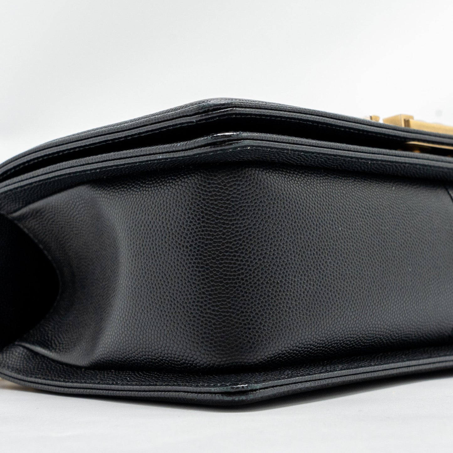 CHANEL Medium Boy Bag Caviar Black