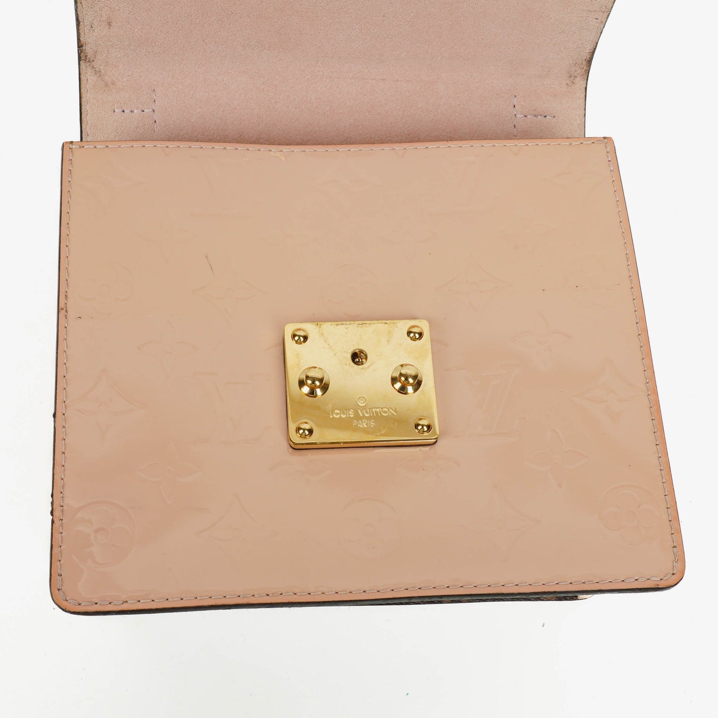 Louis Vuitton Rose Ballerine Vernis Epi Monogram Spring Street Bag
