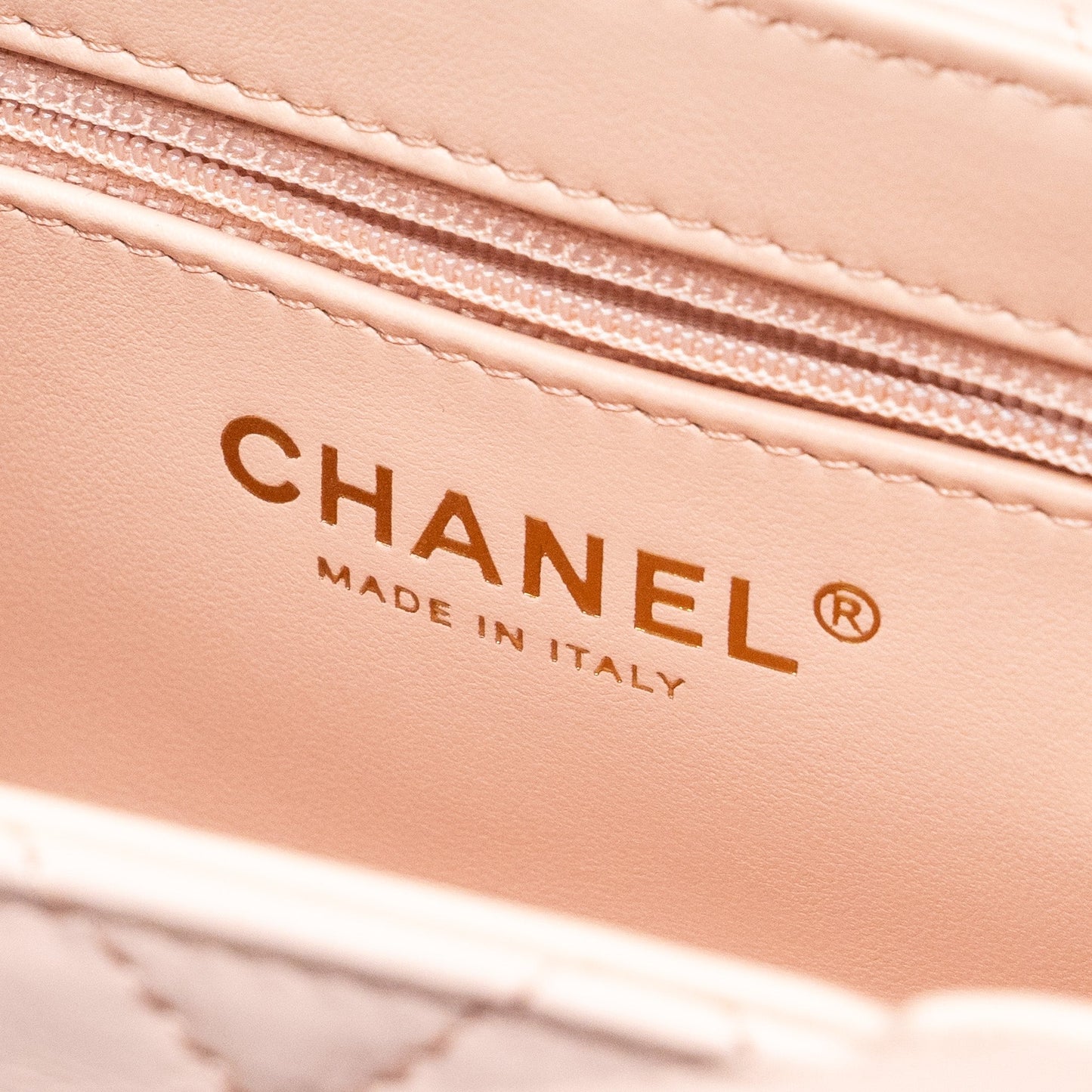 Chanel 23k Mini Shopping Tote Calfskin Light Pink (Microchip)