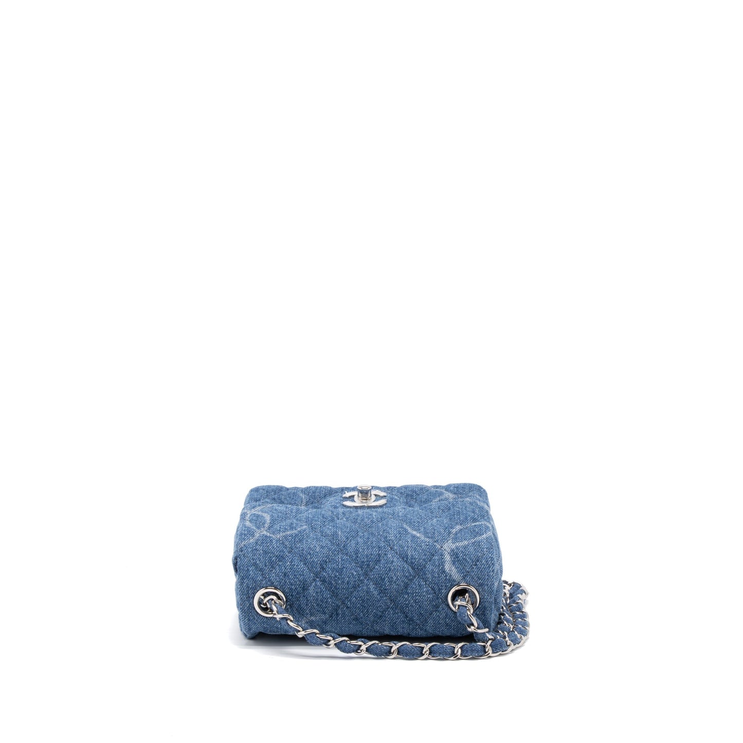 Chanel Mini Square Flap Bag Denim