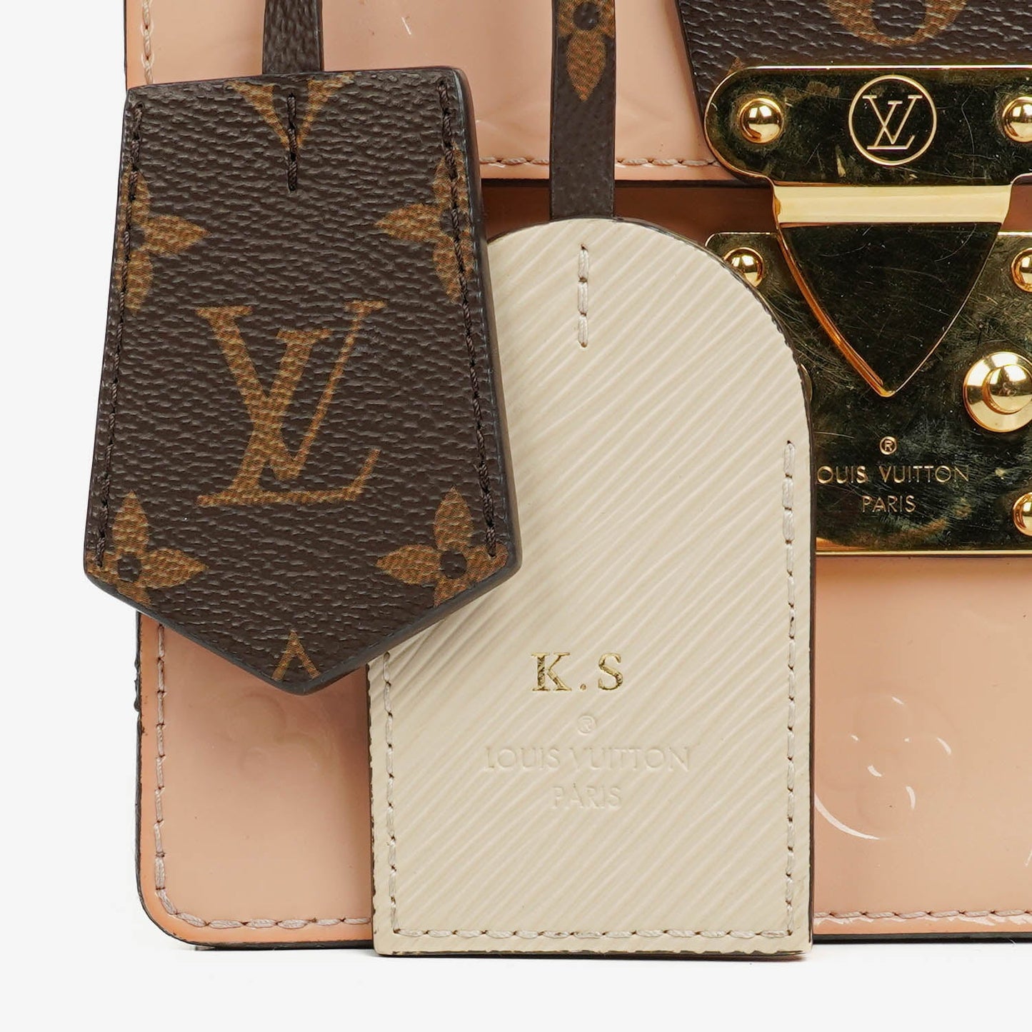 Louis Vuitton Rose Ballerine Vernis Epi Monogram Spring Street Bag
