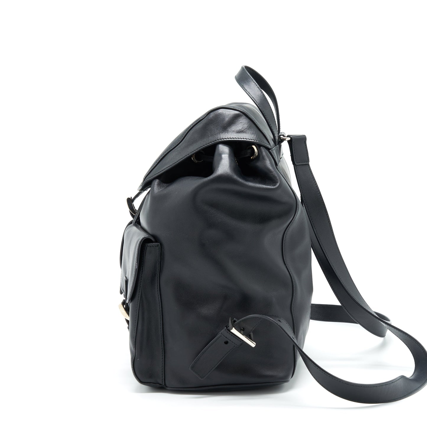 Prada Zainetto Backpack Soft Calfskin Black