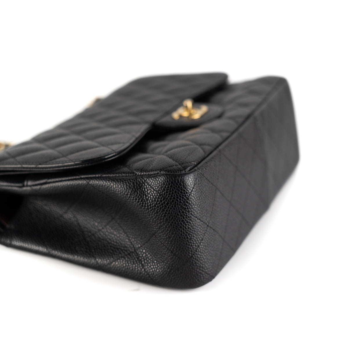 Chanel Classic Jumbo Black Caviar GHW