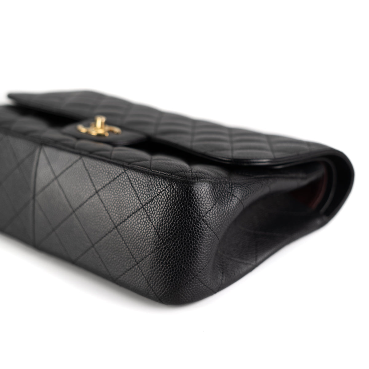 Chanel Classic Jumbo Black Caviar GHW