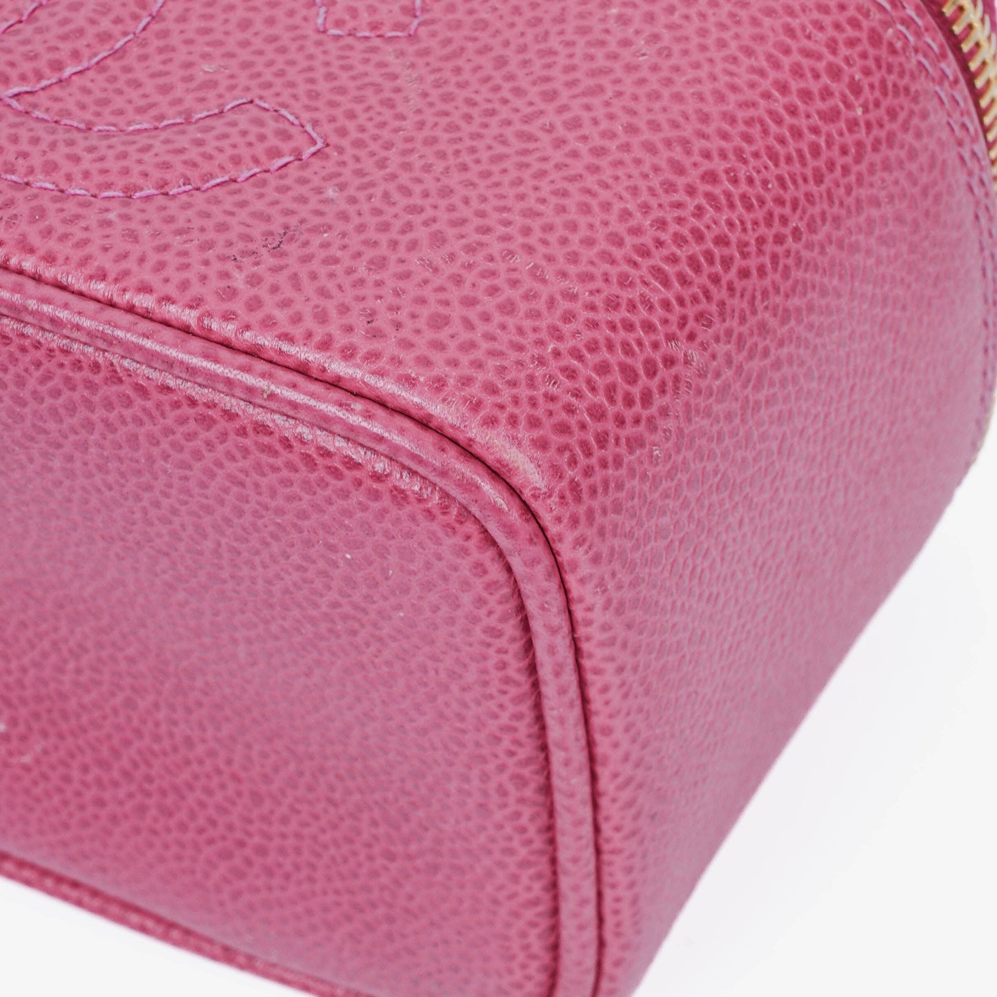 Chanel Caviar Leather Vanity Case