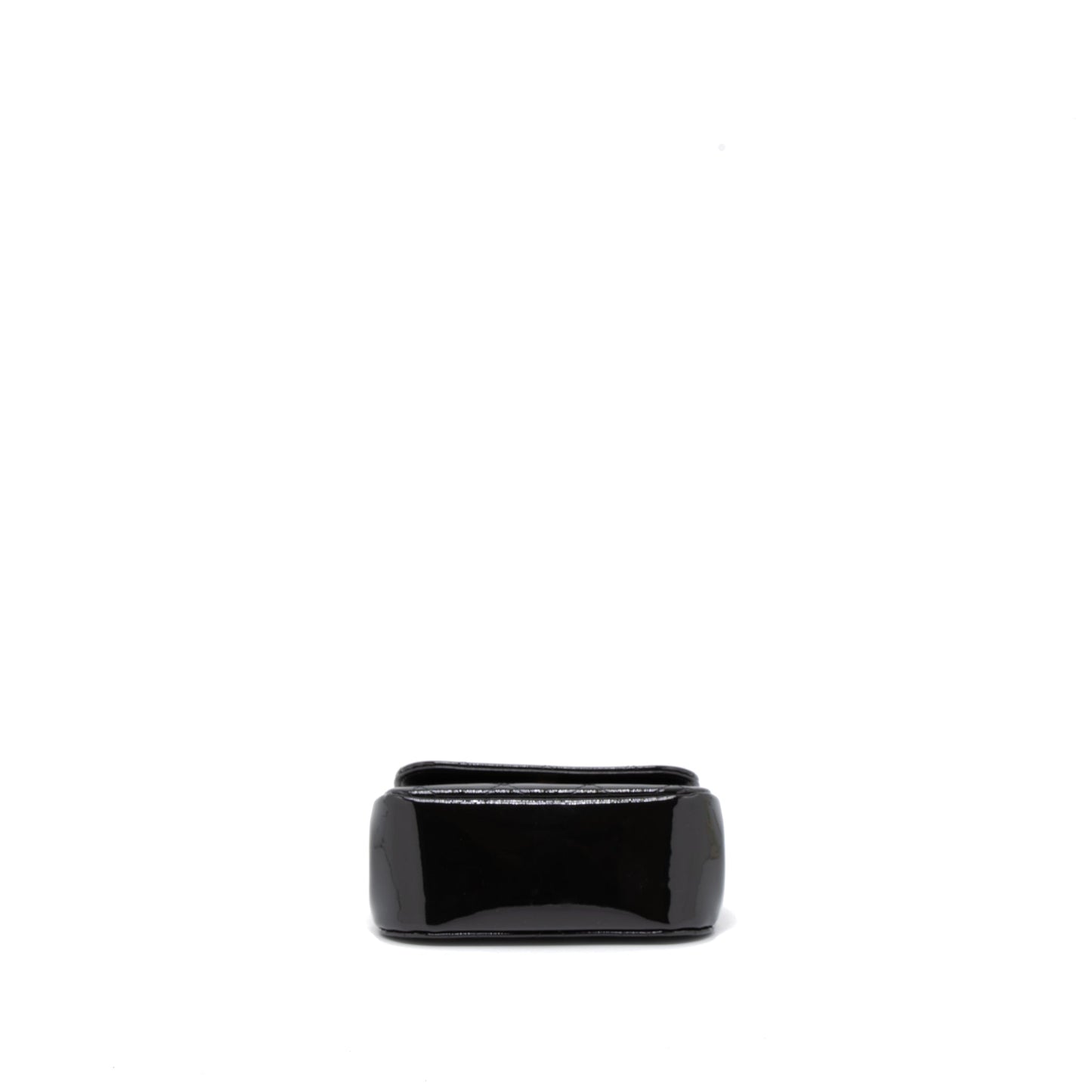 Chanel 22K Mini Clutch With Chain Patent Black  (Microchip)