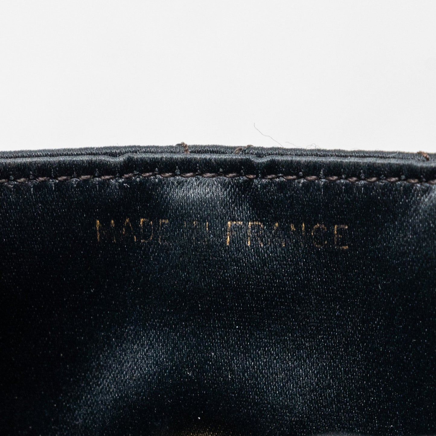 Chanel  Flap Bag Satin Black