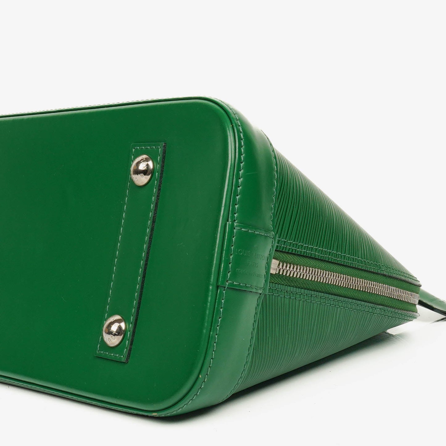 Louis Vuitton Green Epi Leather Alma PM Handbag