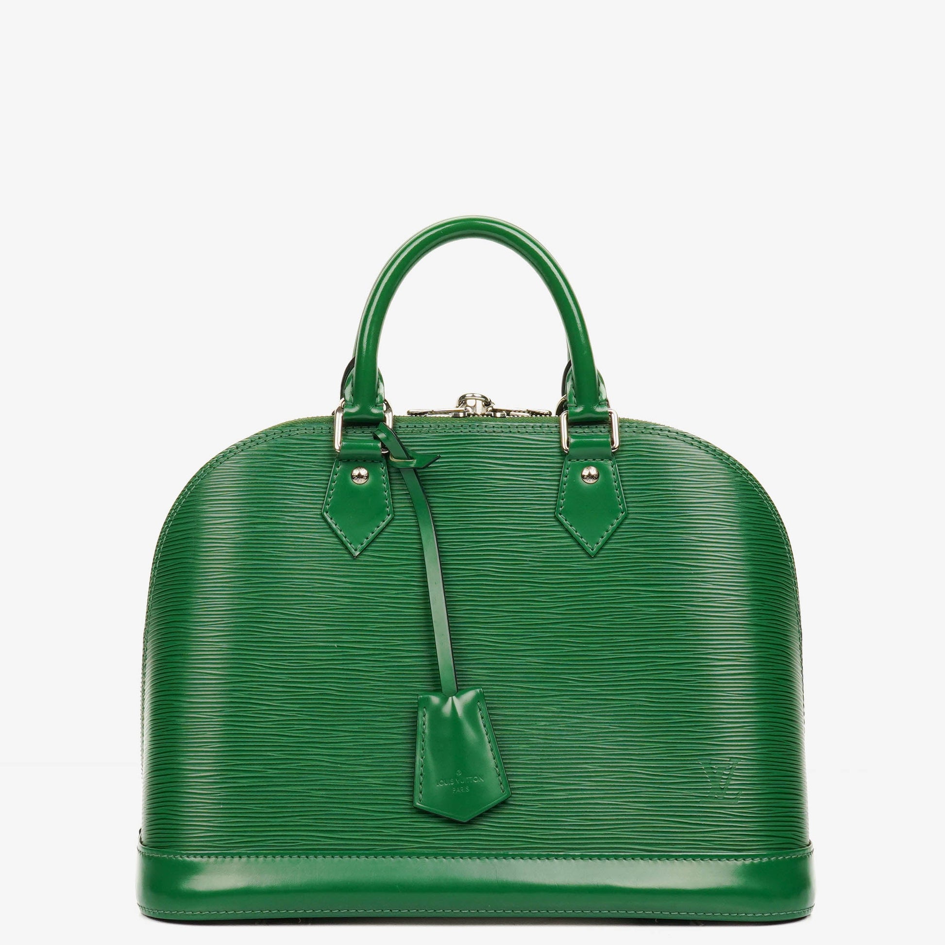 Louis Vuitton Green Epi Leather Alma PM Handbag