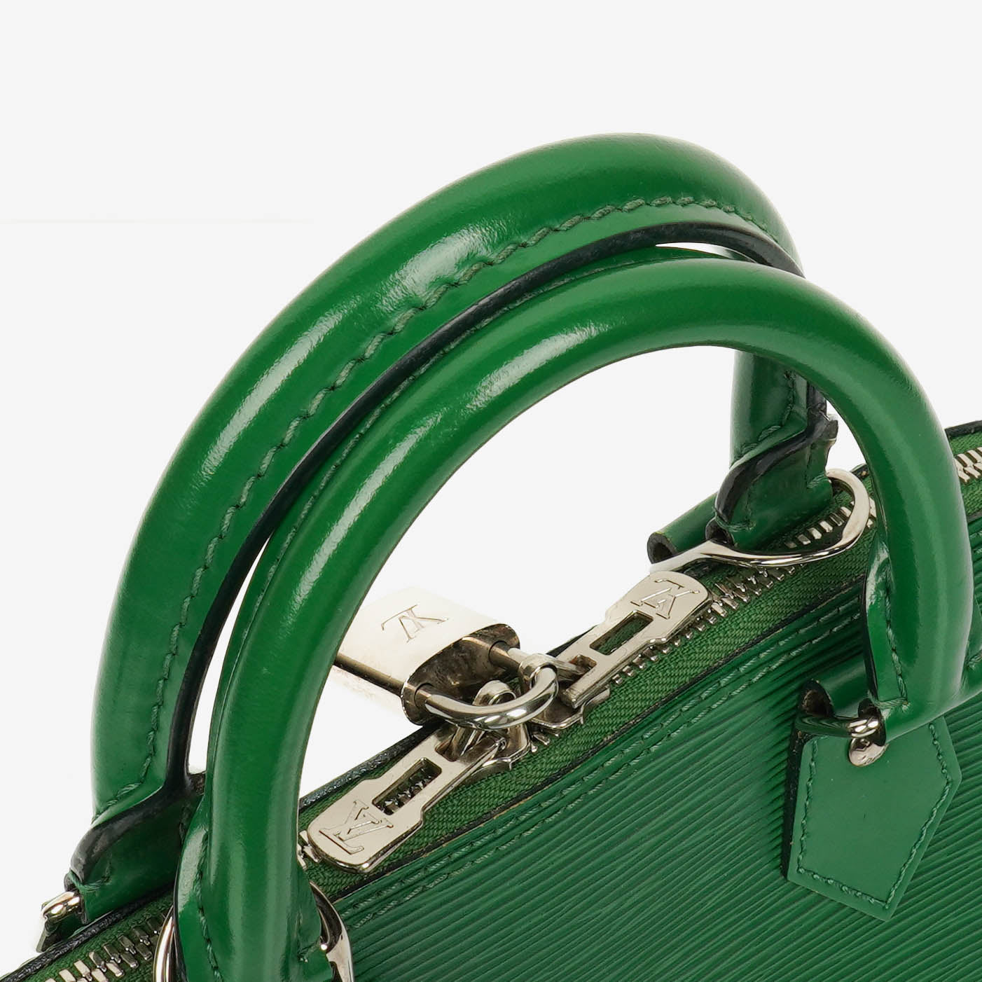 Louis Vuitton Green Epi Leather Alma PM Handbag