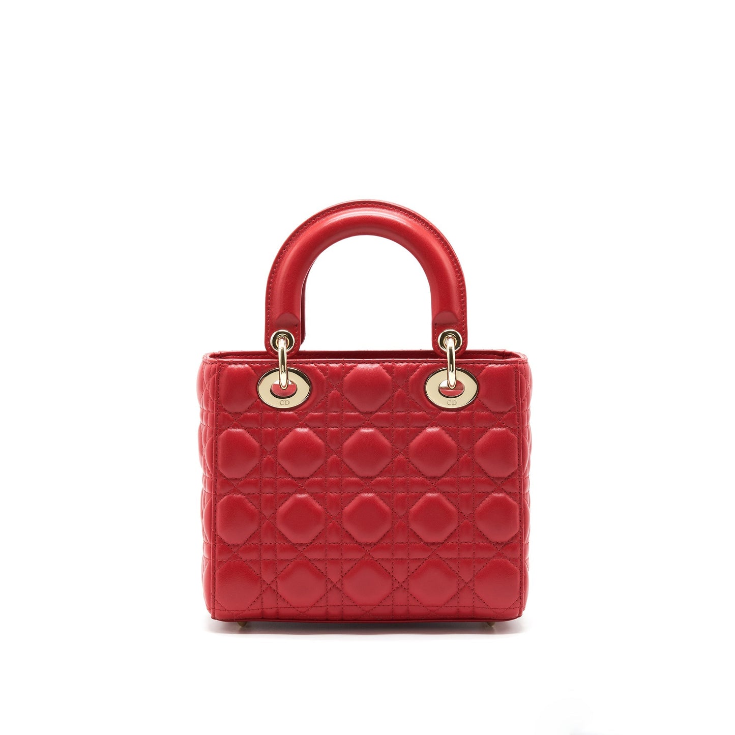 Dior Small lady Dior Purse In Red