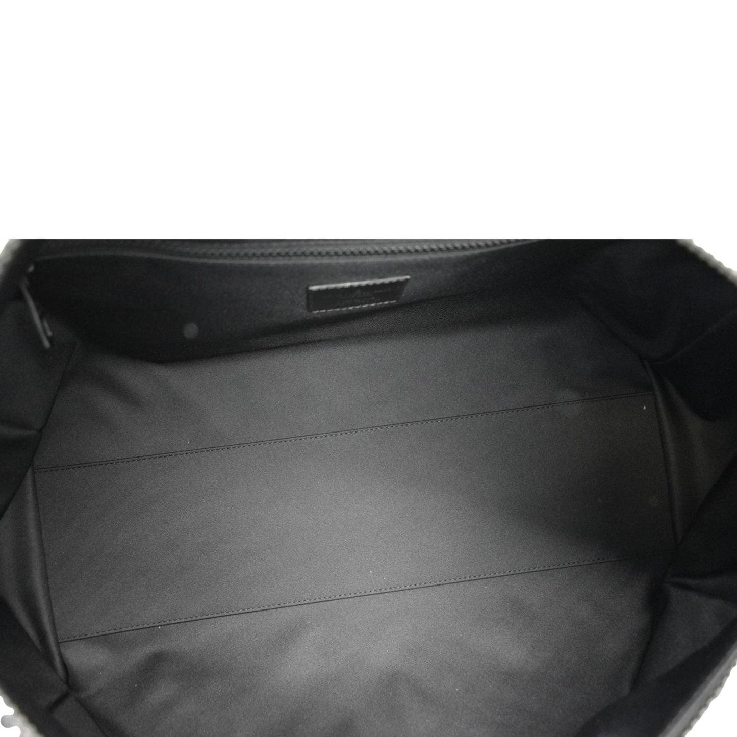 LOUIS VUITTON Keepall 50 by Virgil Abloh Taurillon Leather Travel Bag Absolute Black