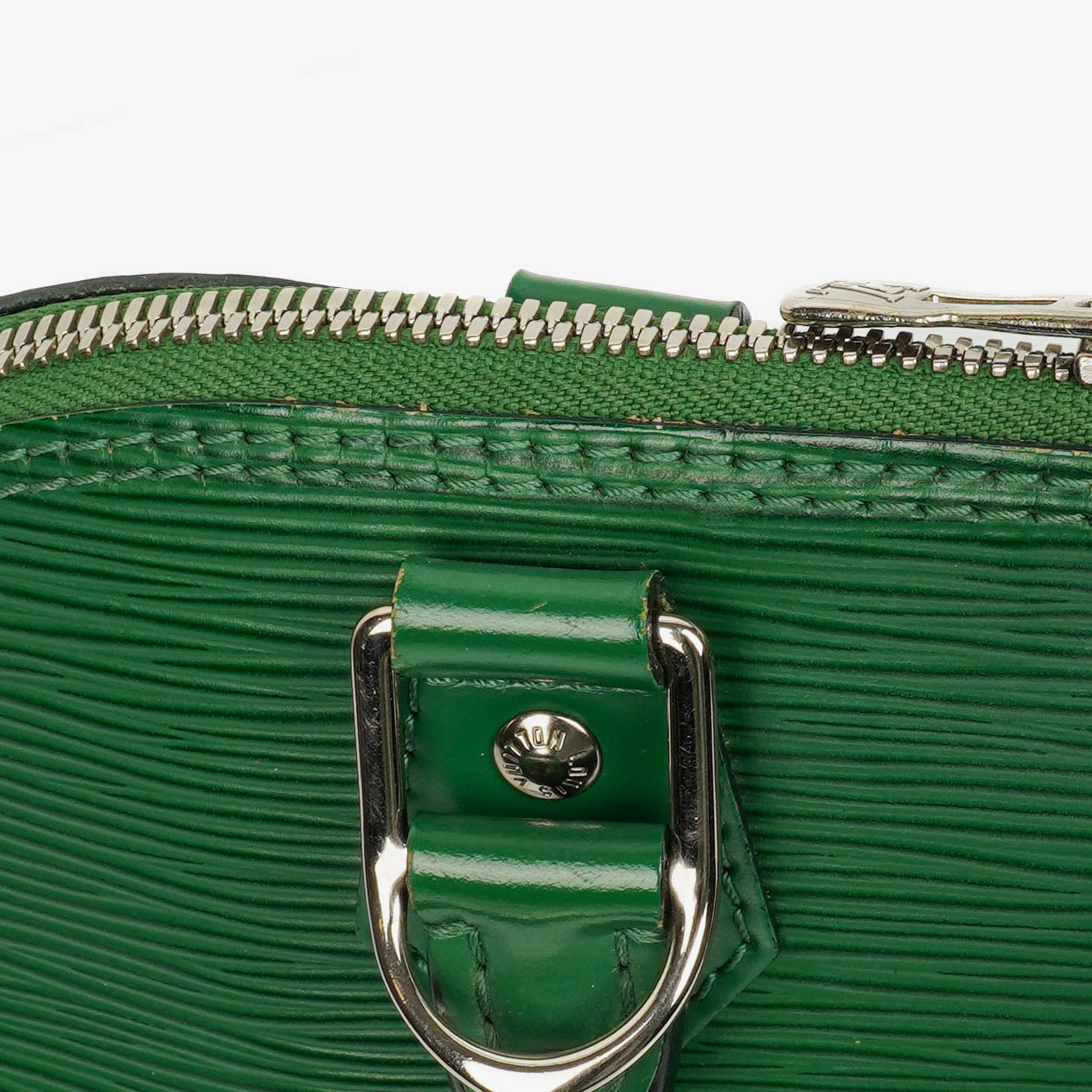 Louis Vuitton Green Epi Leather Alma PM Handbag