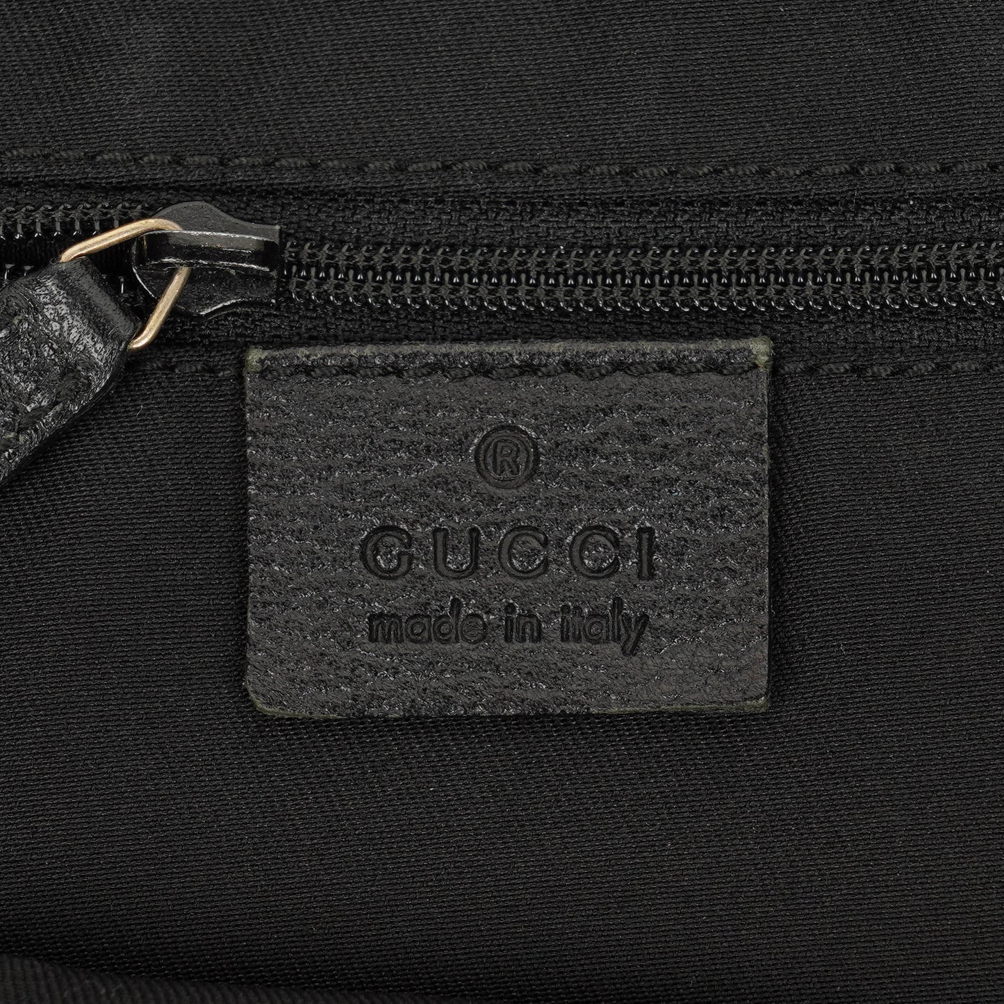 Gucc Monogram GG Canvas Black Abbey Tote Bag