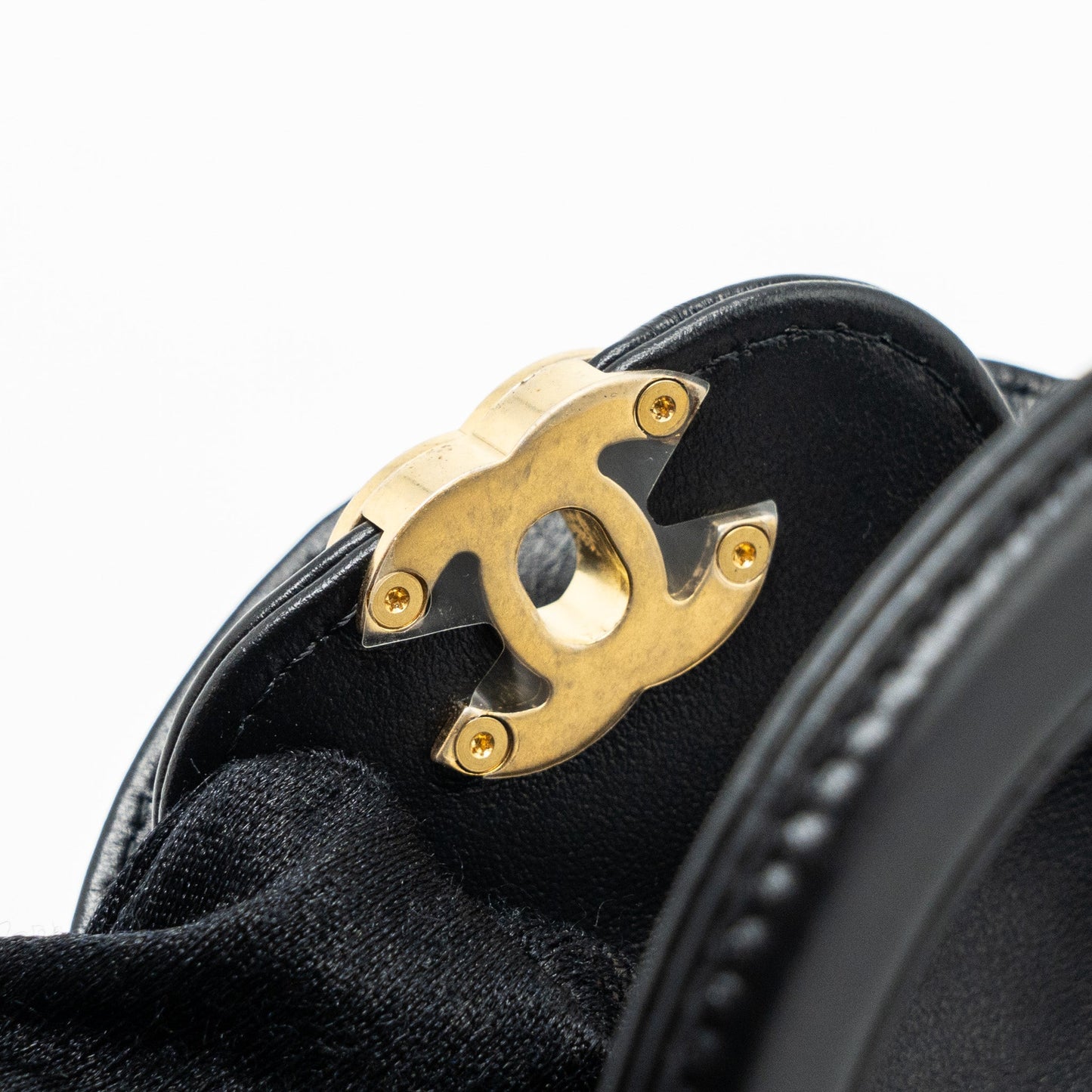 Chanel 23k Nano Shopping Tote Calfskin Black (microchip)