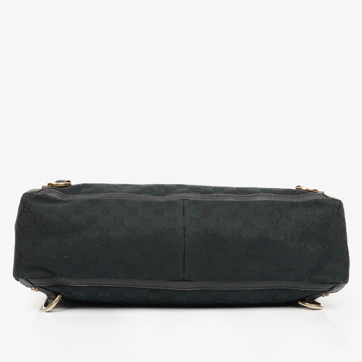 Gucc Monogram GG Canvas Black Abbey Tote Bag