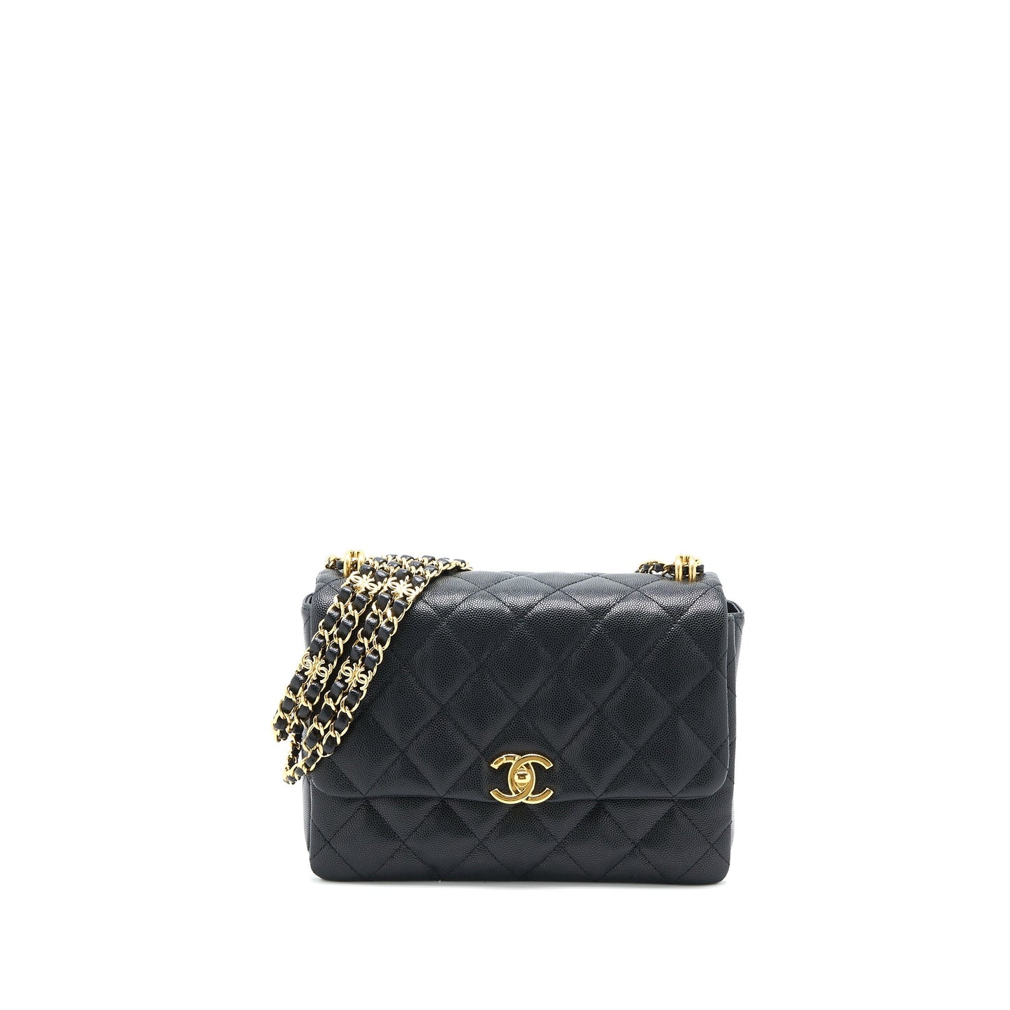 Chanel 22K Coco First Caviar Black  (Microchip)