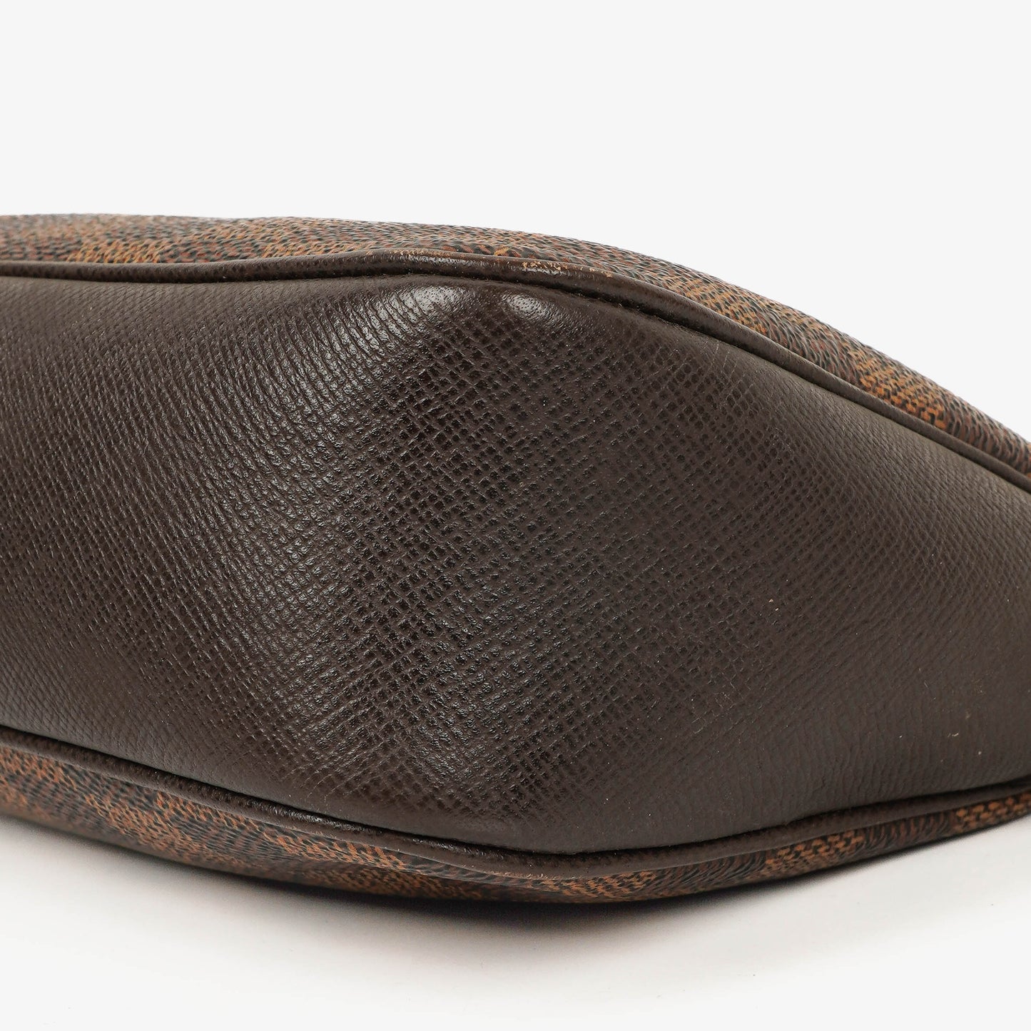Louis Vuitton Trousse Pochette Damier Ebene Make Up Bag