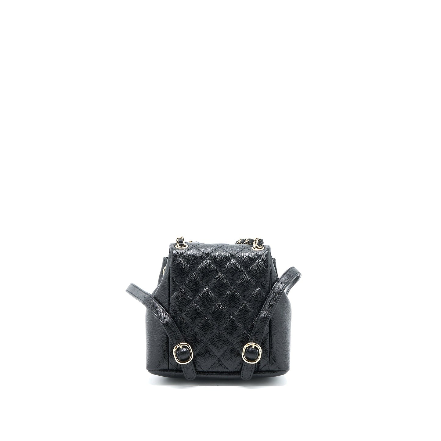 Chanel 23p Mini Triple Pack Backpack Caviar Black L (Microchip)