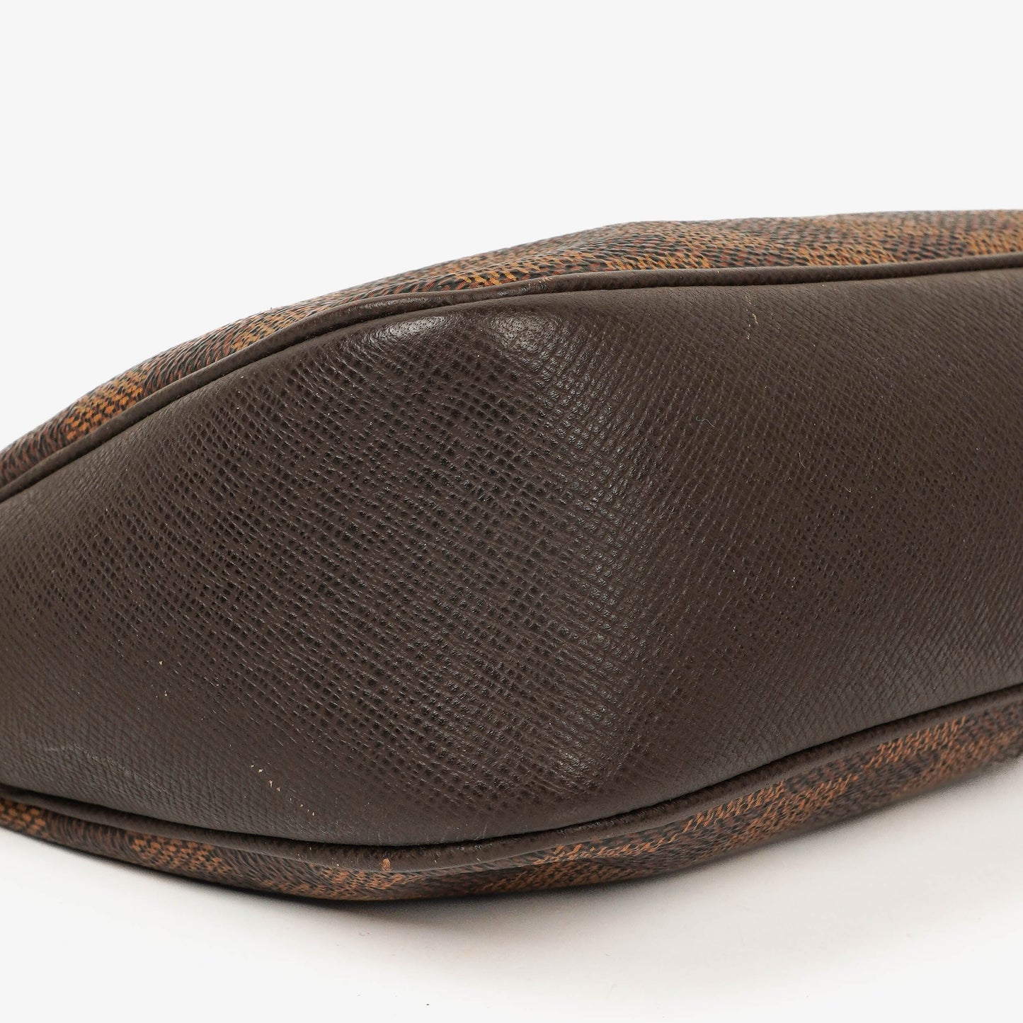 Louis Vuitton Trousse Pochette Damier Ebene Make Up Bag