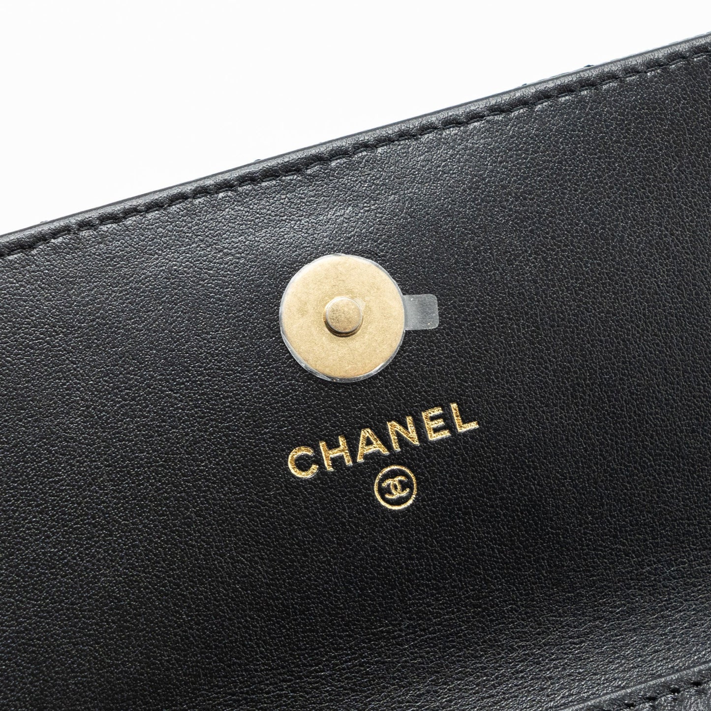 Chanel Mini Flap Bag With Adjustable Chains Caviar Black (microchip)