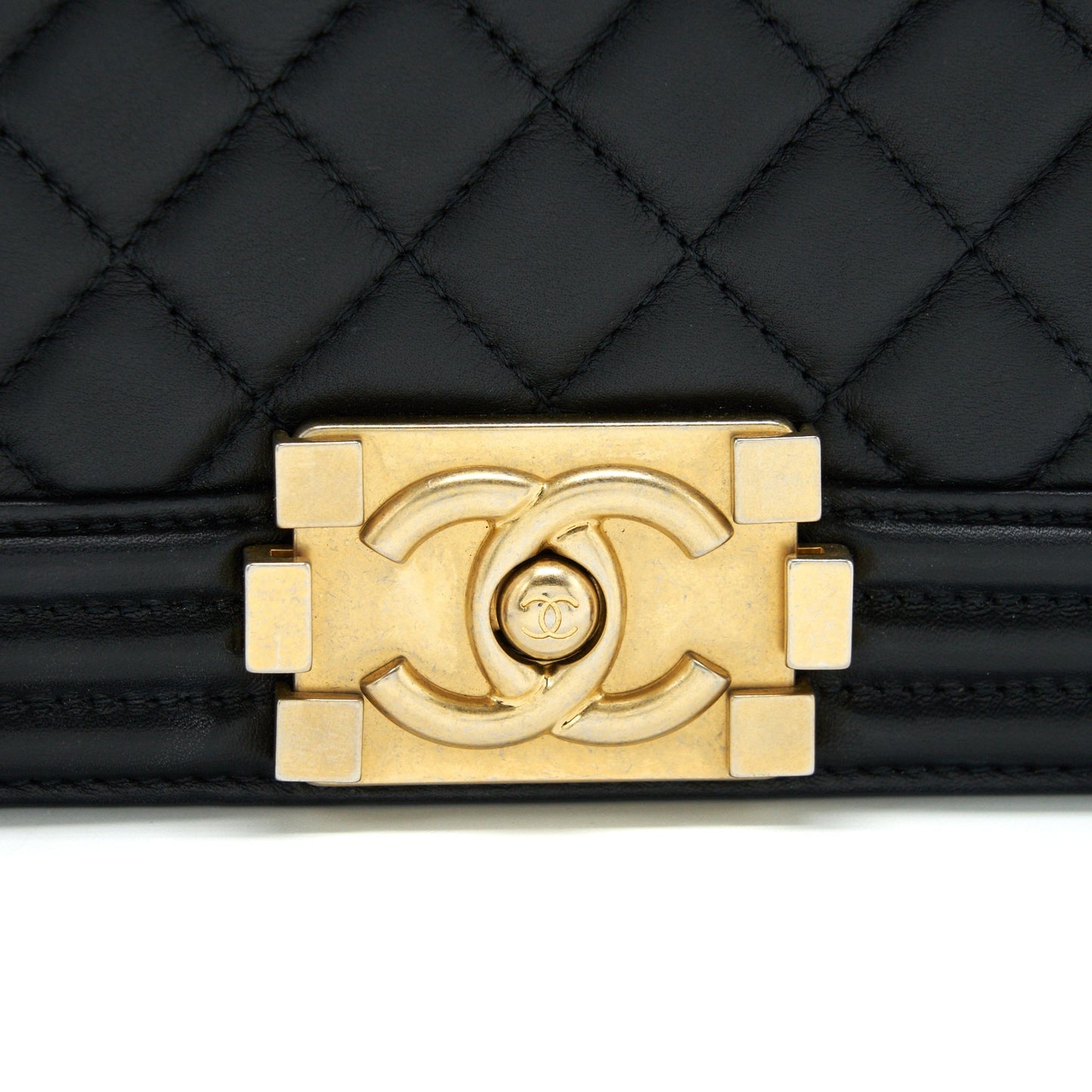 Chanel Medium Boy Black Lambskin