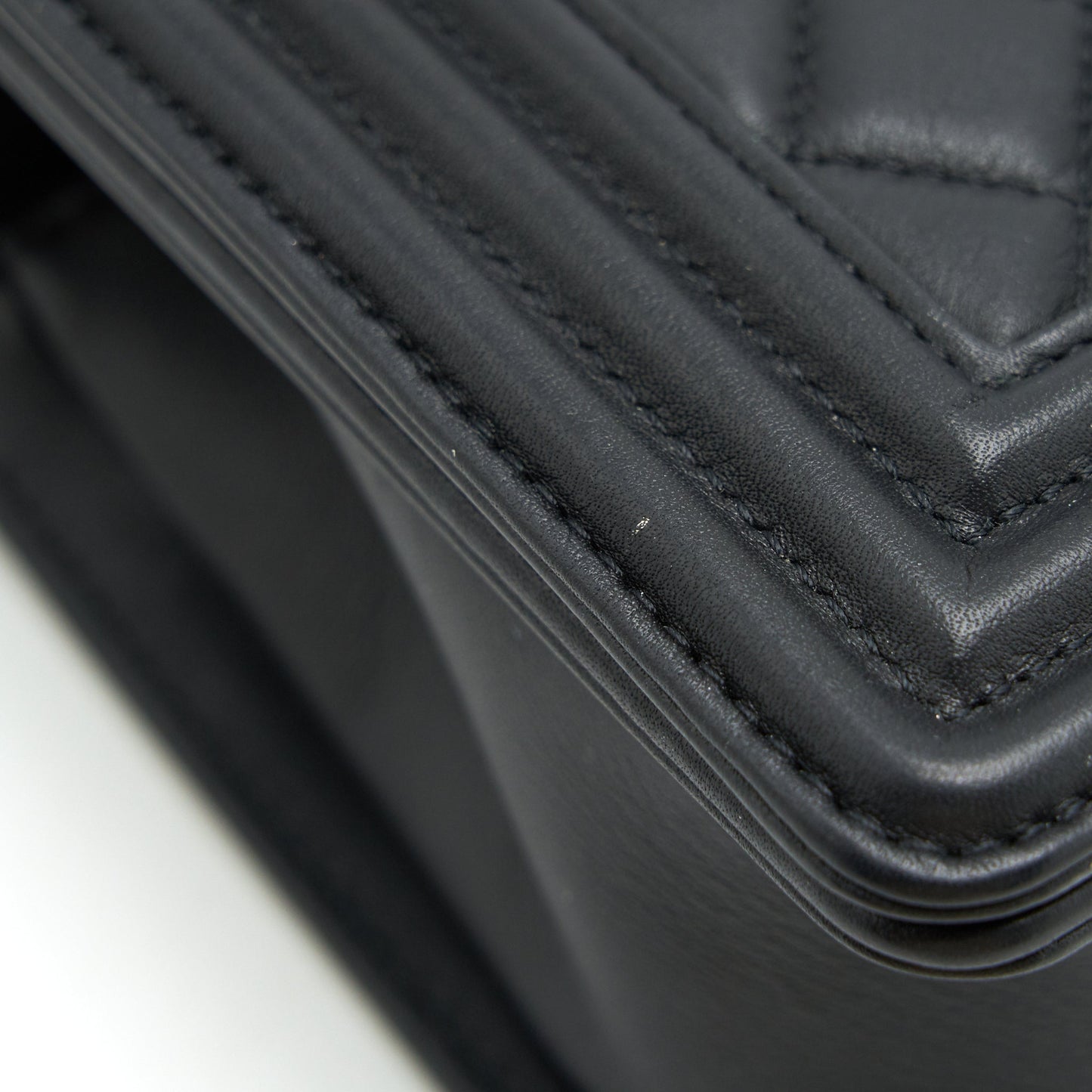 Chanel Medium Boy Black Lambskin