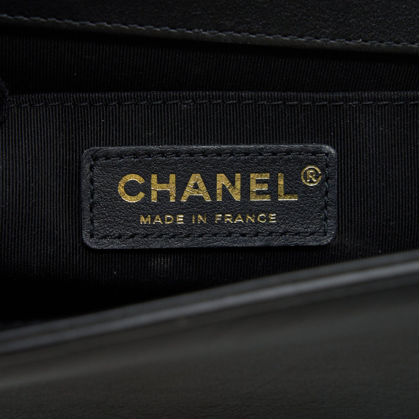 Chanel Medium Boy Black Lambskin