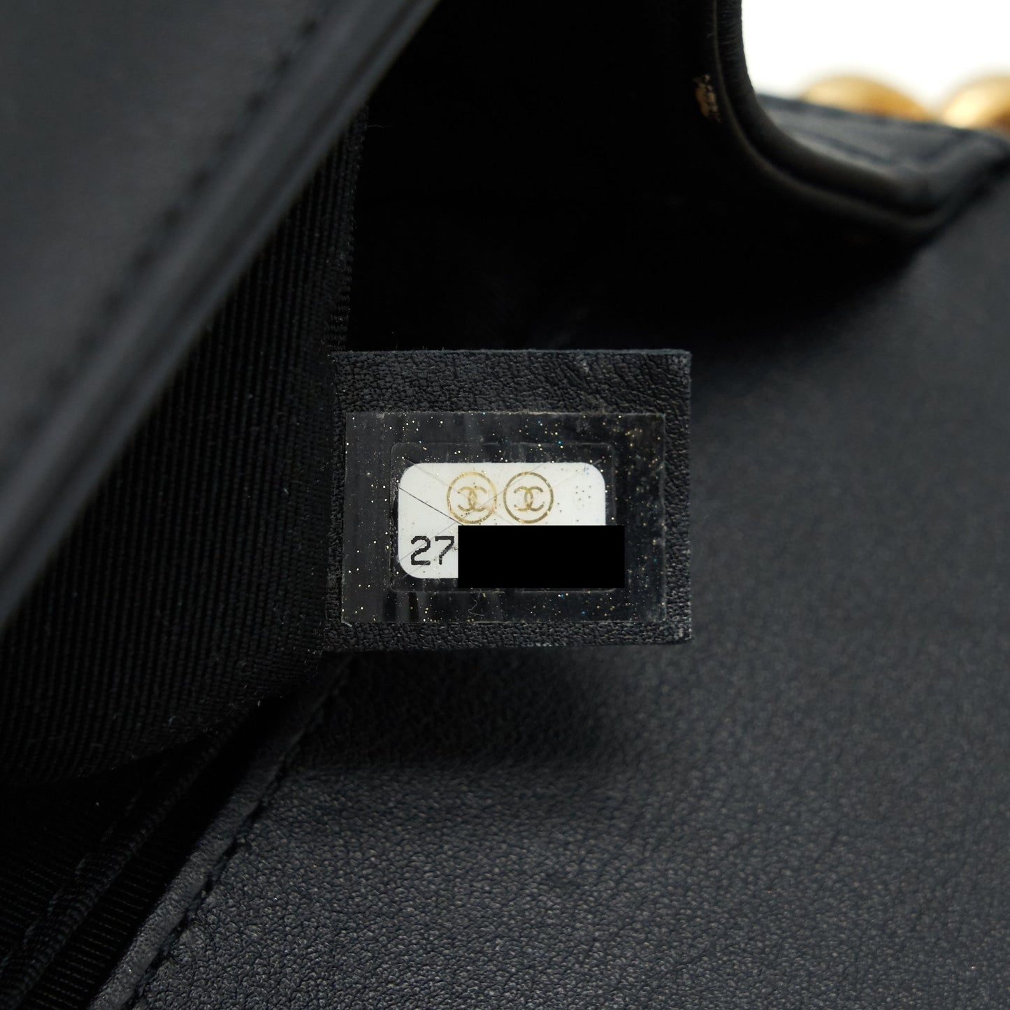 Chanel Medium Boy Black Lambskin