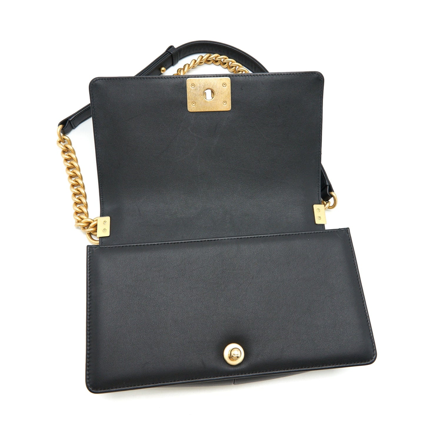 Chanel Medium Boy Black Lambskin