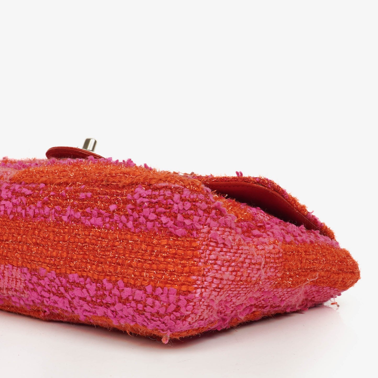 Chanel Multicolor Tweed Medium Classic Single Flap Bag