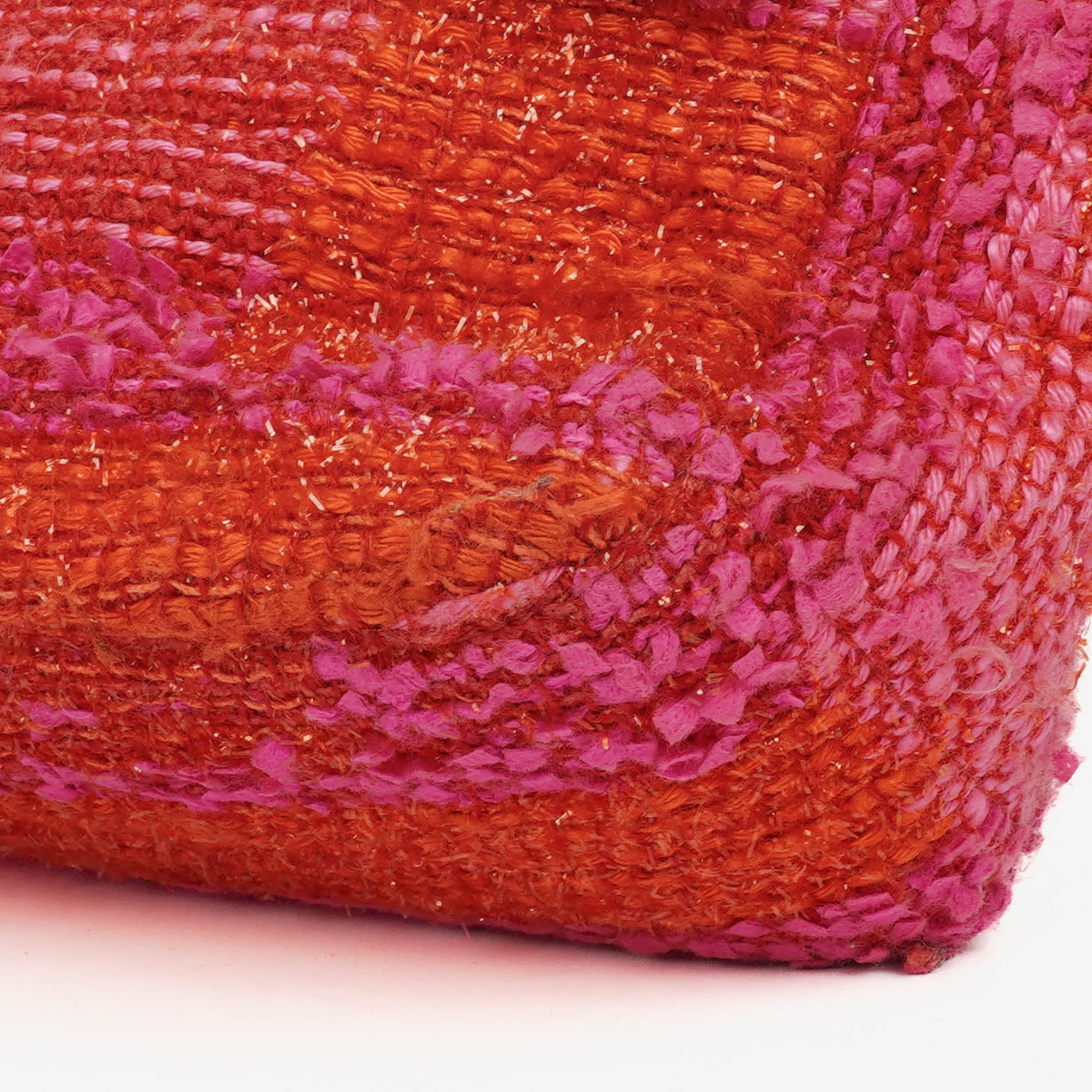 Chanel Multicolor Tweed Medium Classic Single Flap Bag