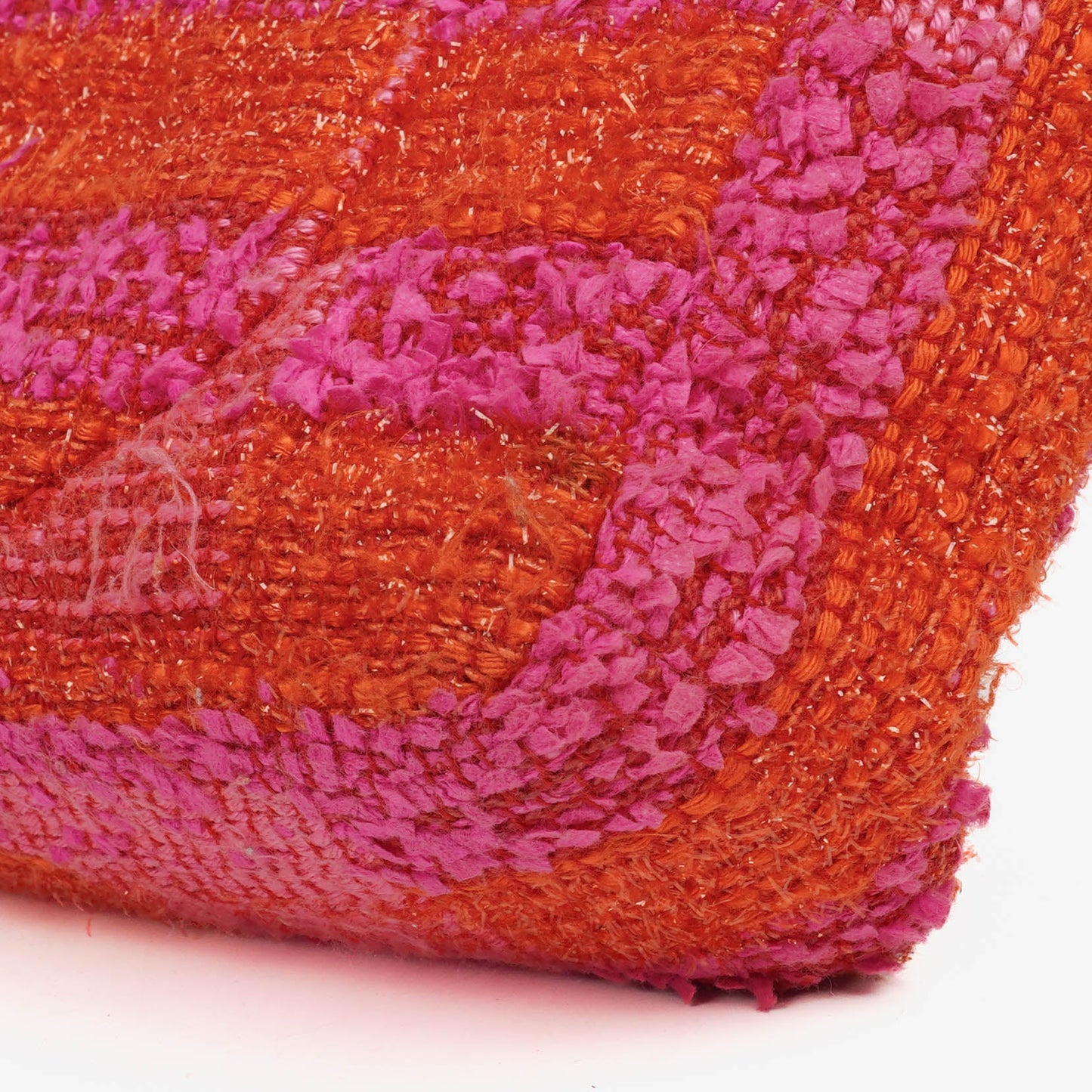 Chanel Multicolor Tweed Medium Classic Single Flap Bag