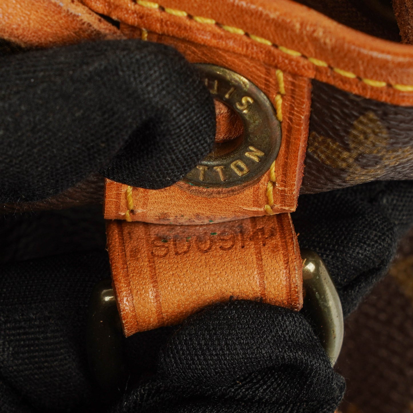 Louis Vuitton Petit Noe Monogram Canvas Shoulder Bag