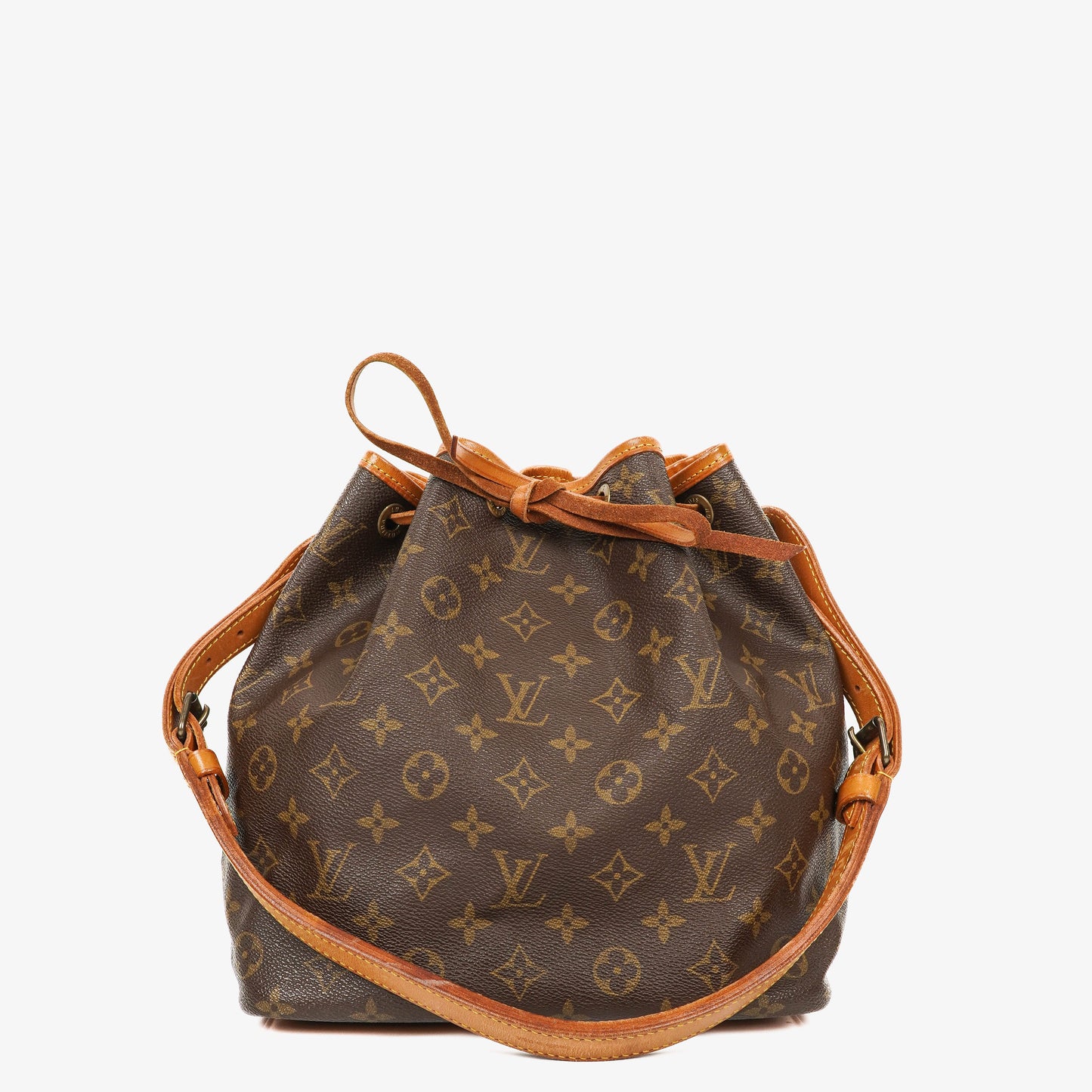 Louis Vuitton Petit Noe Monogram Canvas Shoulder Bag