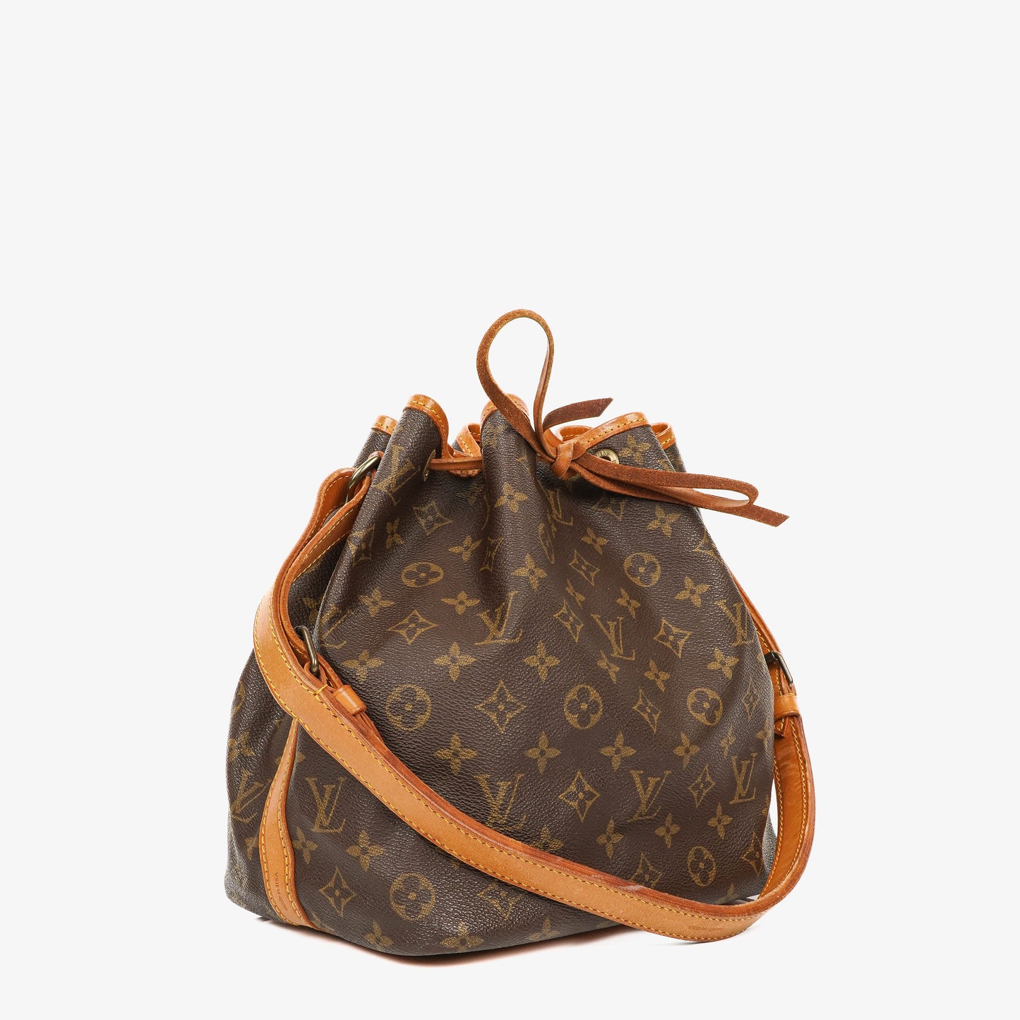 Louis Vuitton Petit Noe Monogram Canvas Shoulder Bag