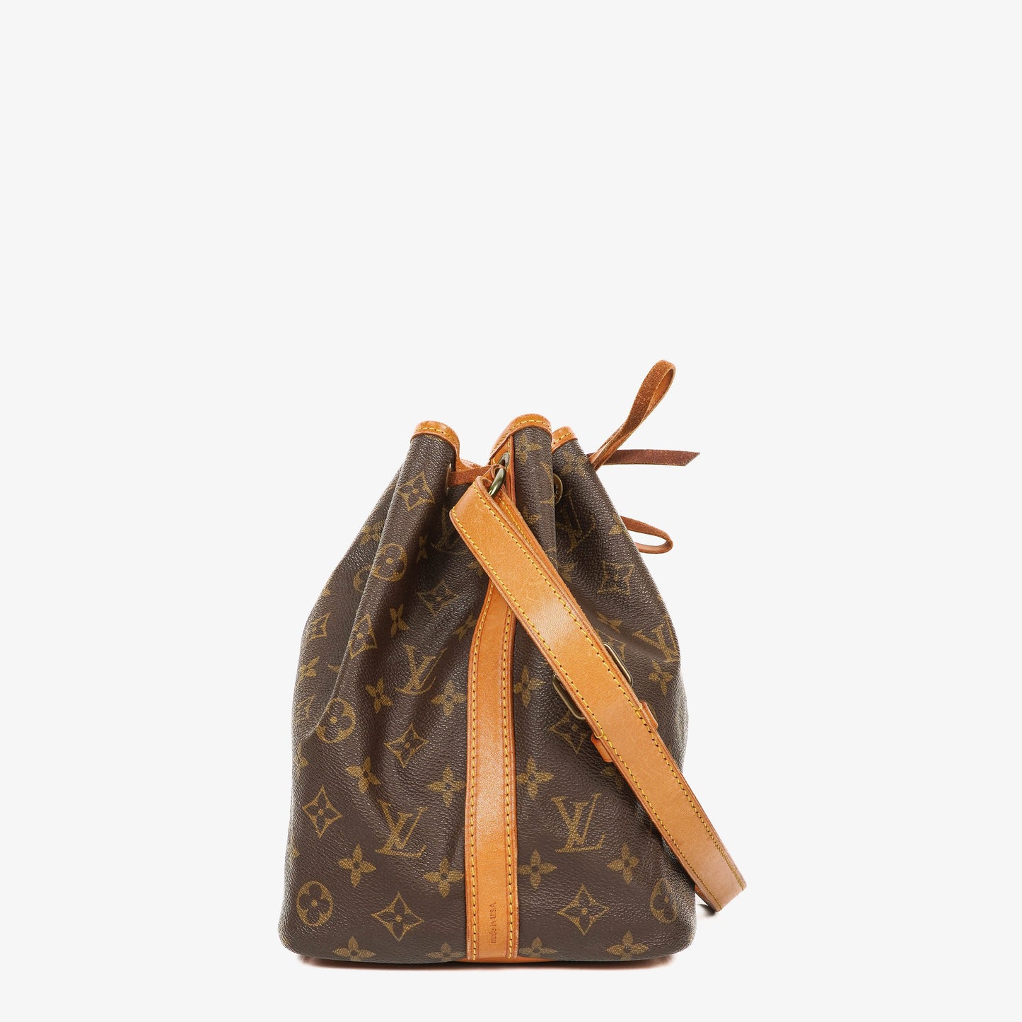 Louis Vuitton Petit Noe Monogram Canvas Shoulder Bag