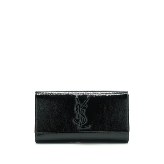 Saint Laurent / Clutch Patent Black