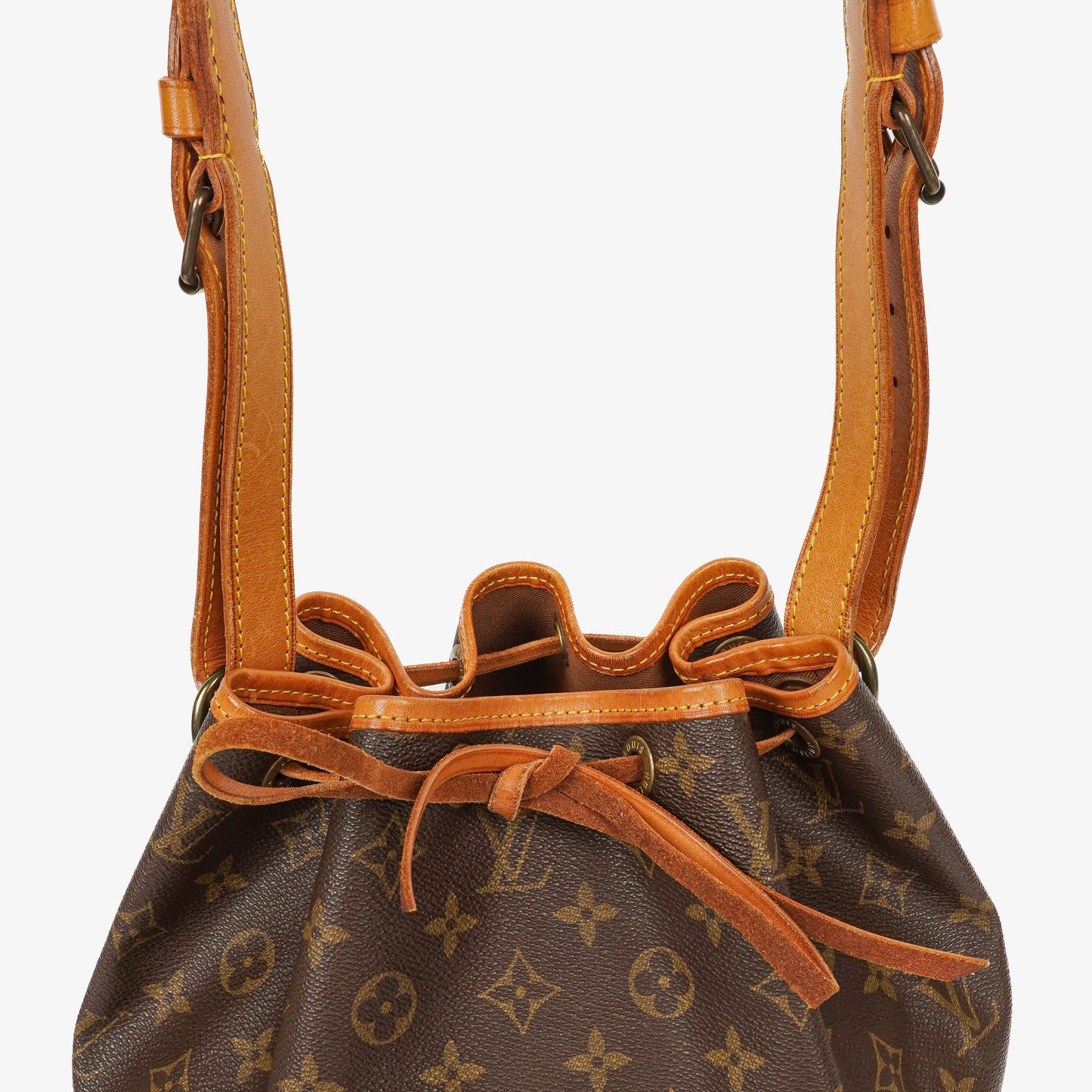 Louis Vuitton Petit Noe Monogram Canvas Shoulder Bag