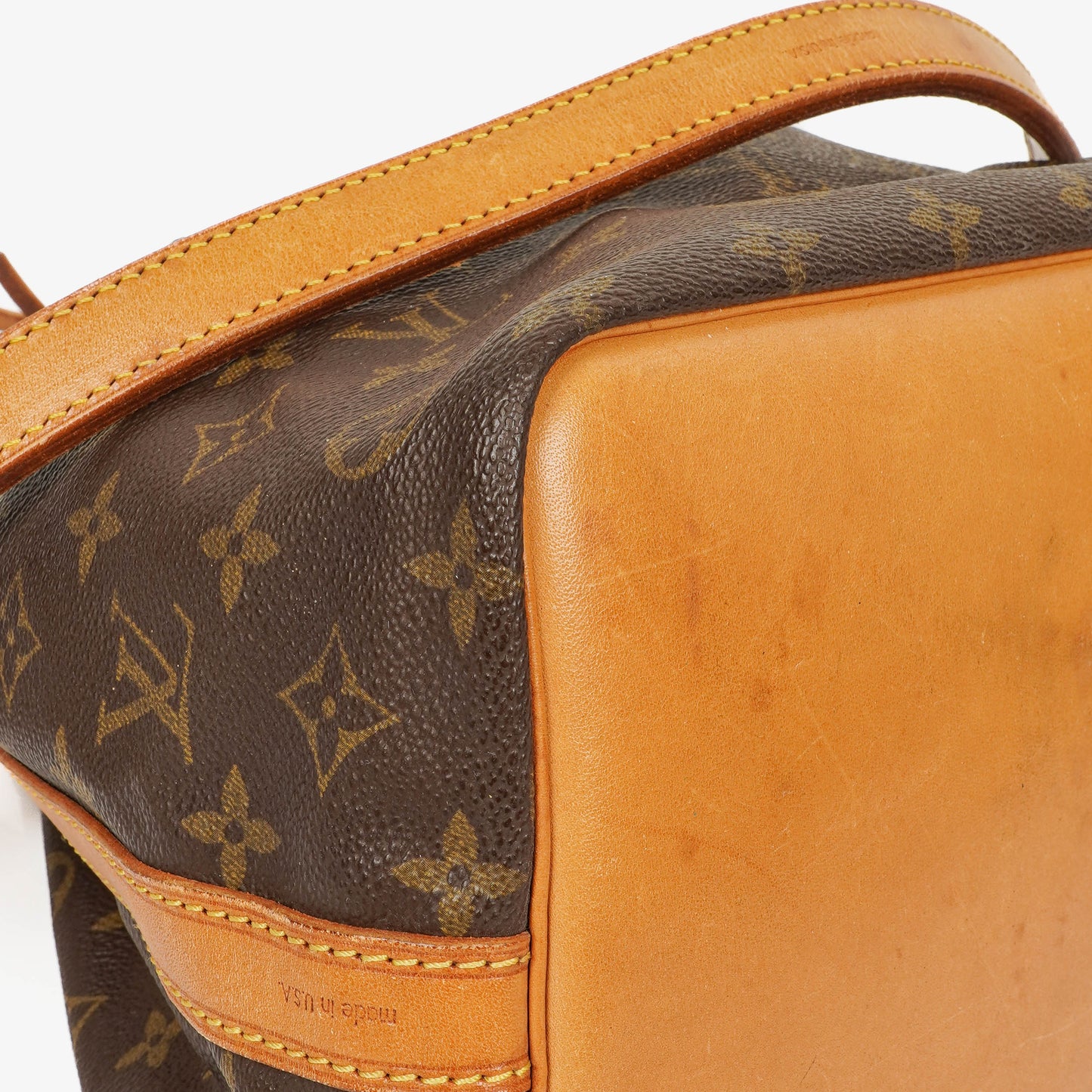 Louis Vuitton Petit Noe Monogram Canvas Shoulder Bag