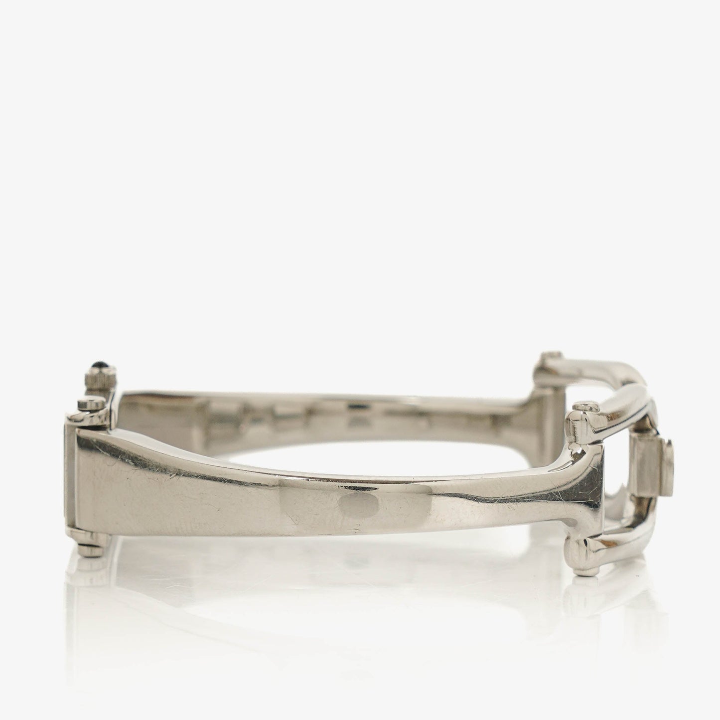 Gucci 1500L Rectangular Stainless Steel Watch