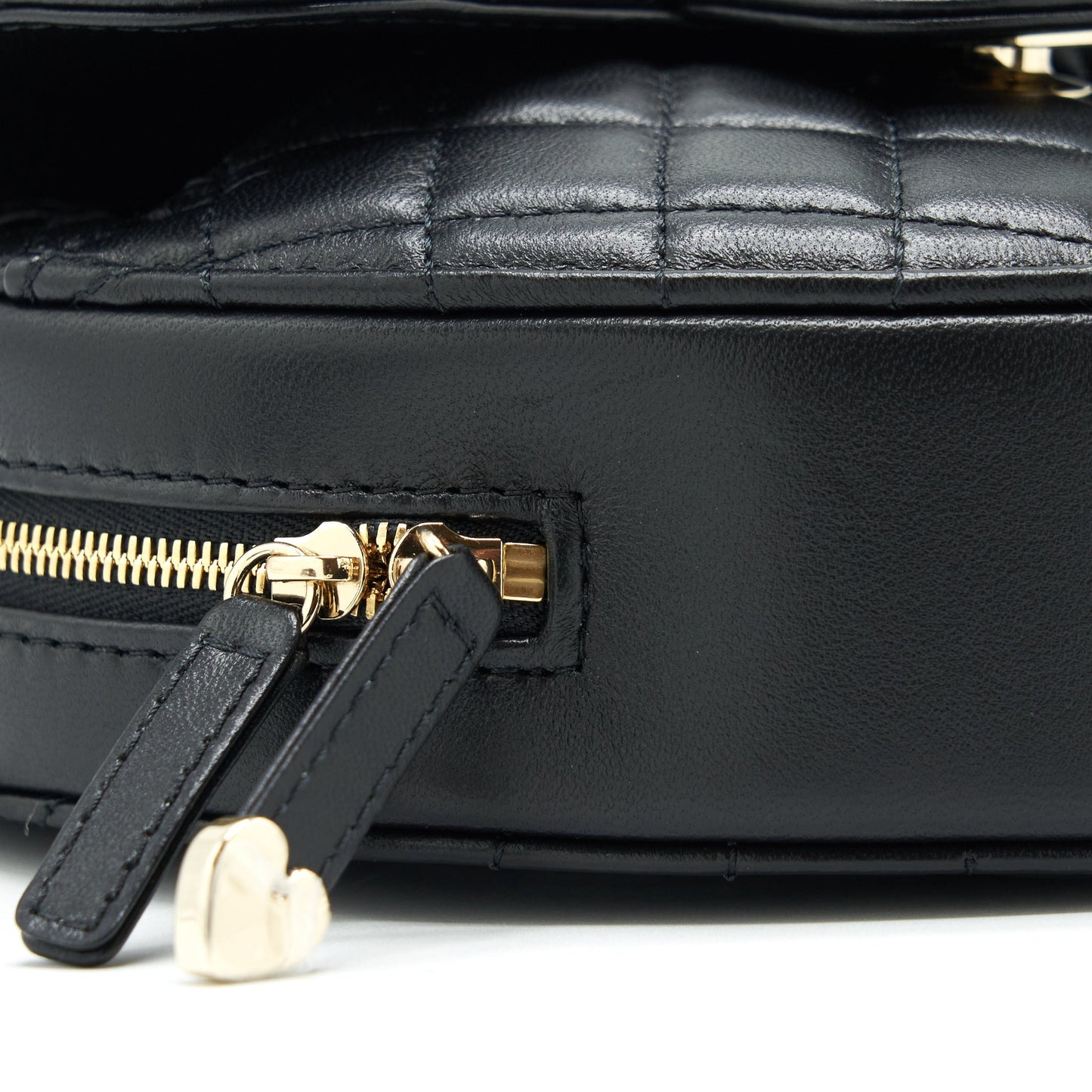 Chanel 22S Heart Bag Lambskin Black L
